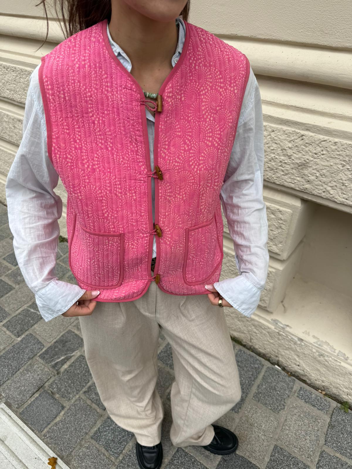 Amalie SILK Vest - No. 162