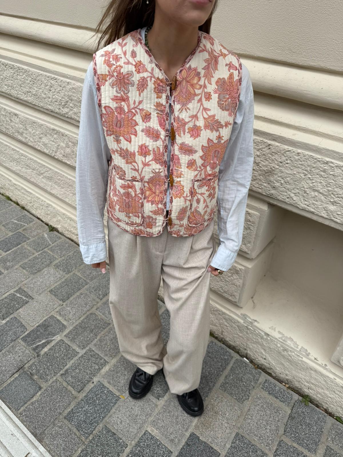 Amalie SILK Vest - No. 163