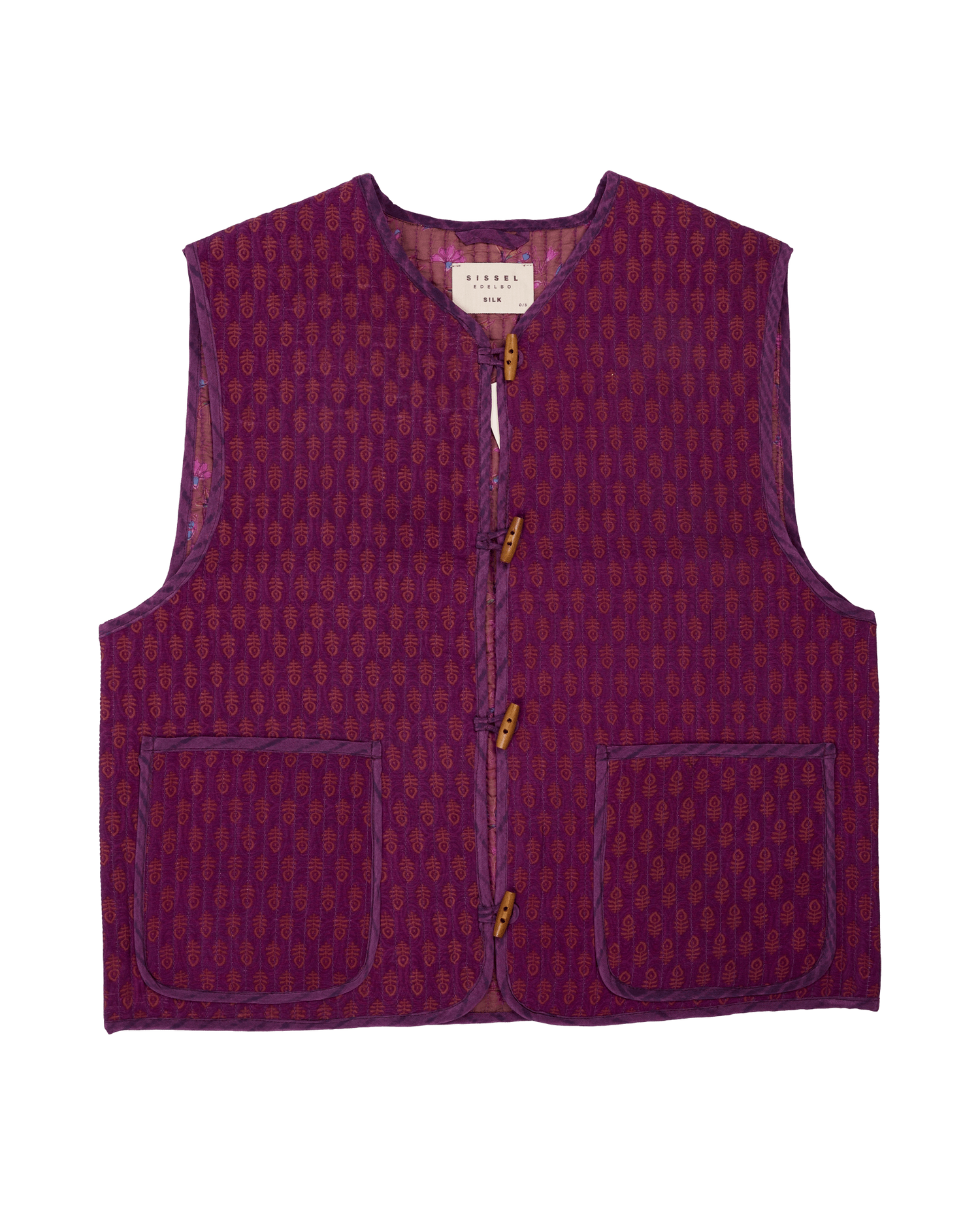 Amalie SILK Vest - No. 6