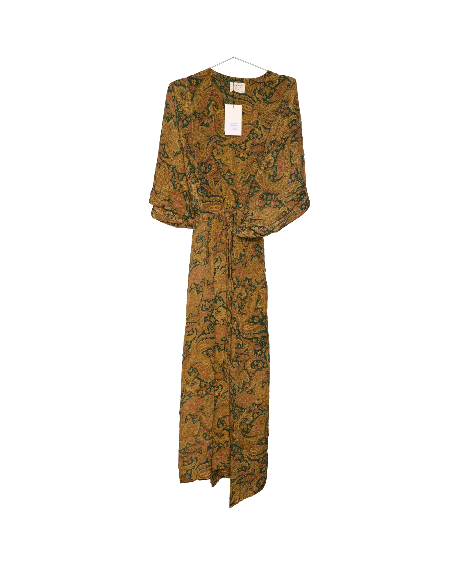 Brenda SILK Wrap Dress - No. 58