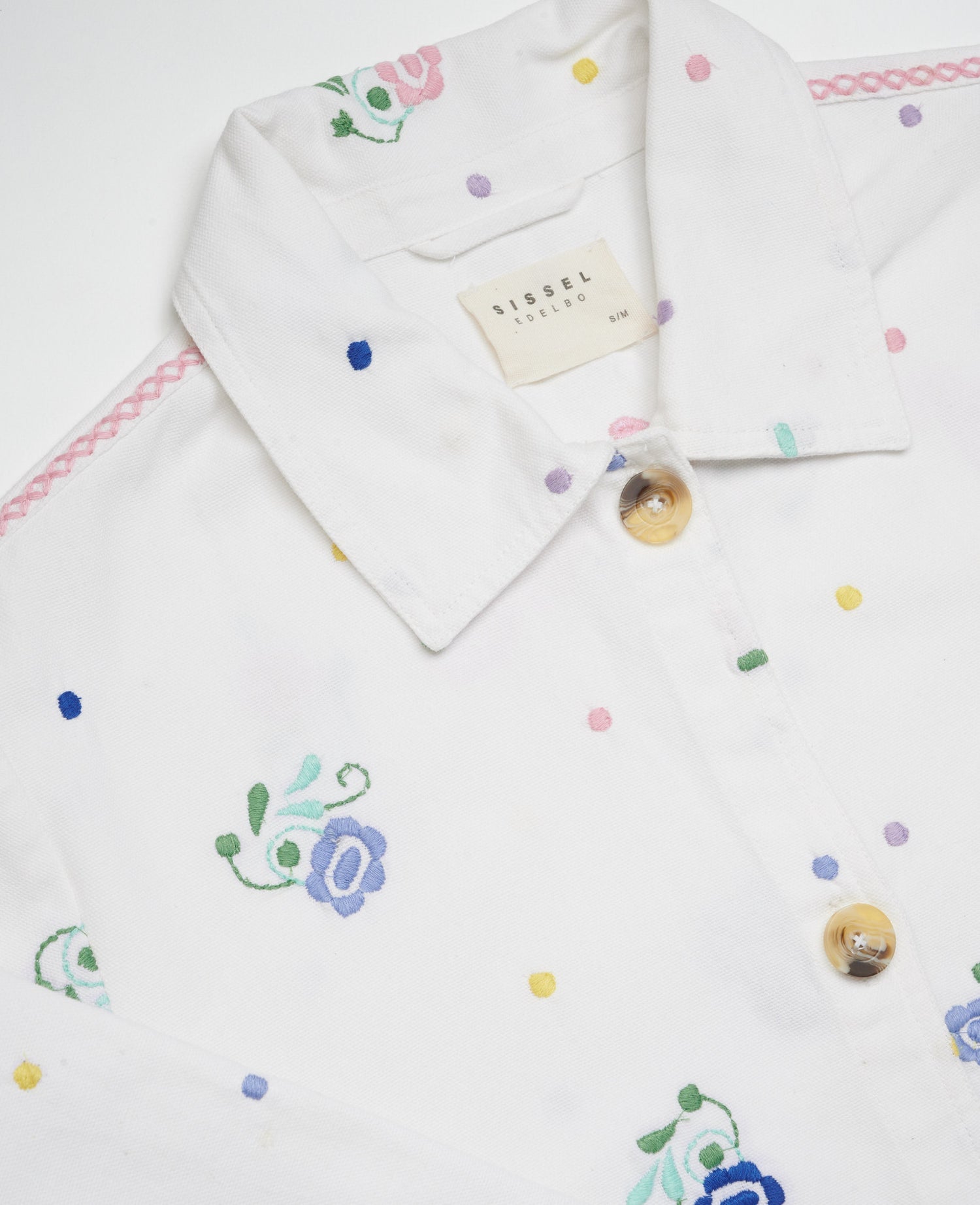 My Jacket - White Flower