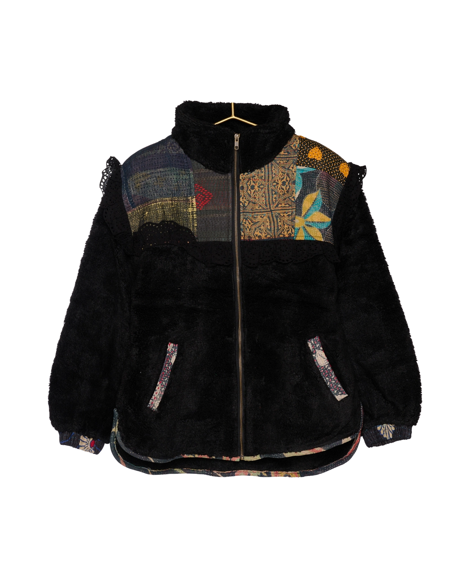 Vilma Jacket - Black Kantha No. 60