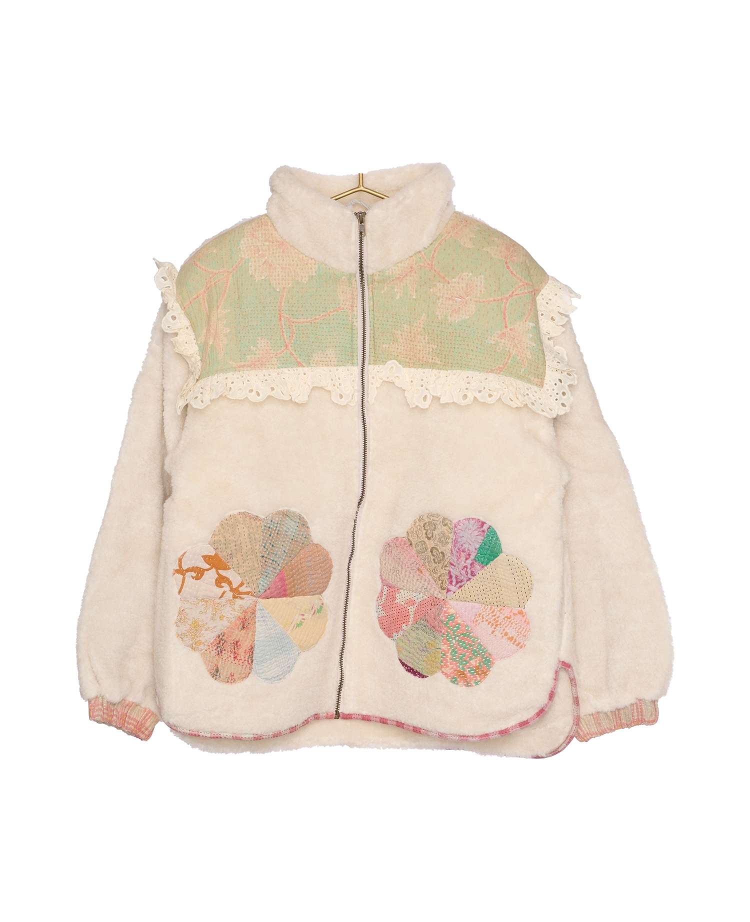 Vilma Jacket - Sand Patchwork No. 100