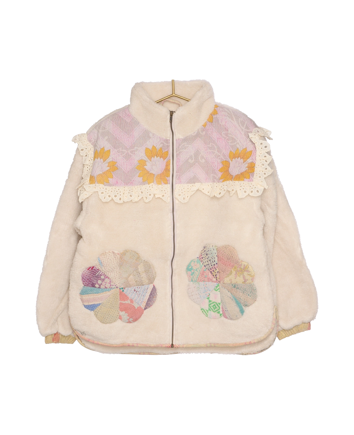 Vilma Jacket - Sand Patchwork No. 102
