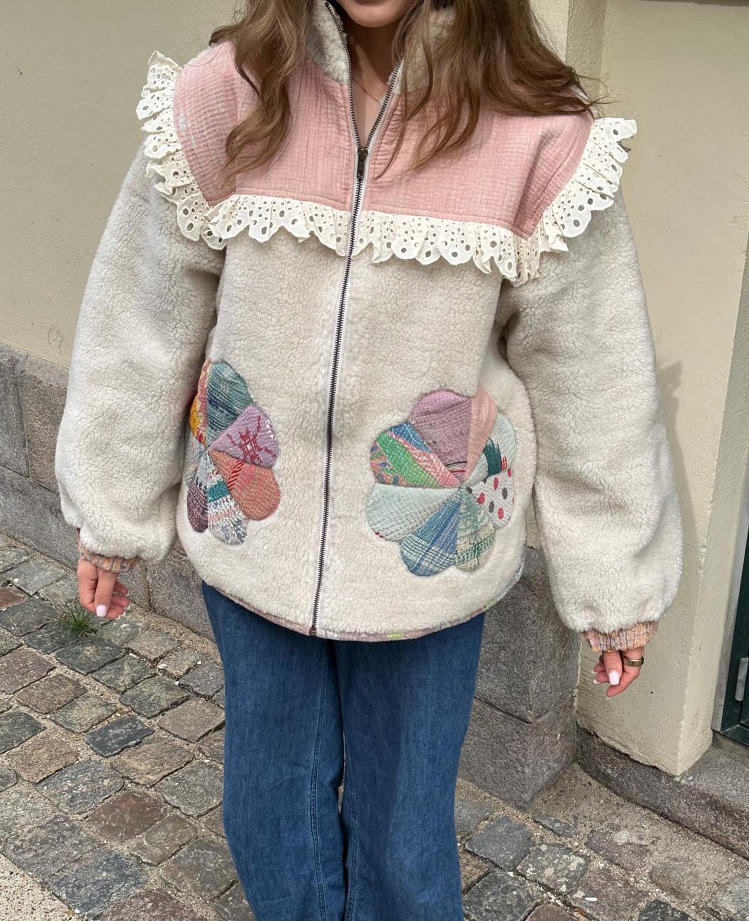 Vilma Jacket - Sand Patchwork No. 21