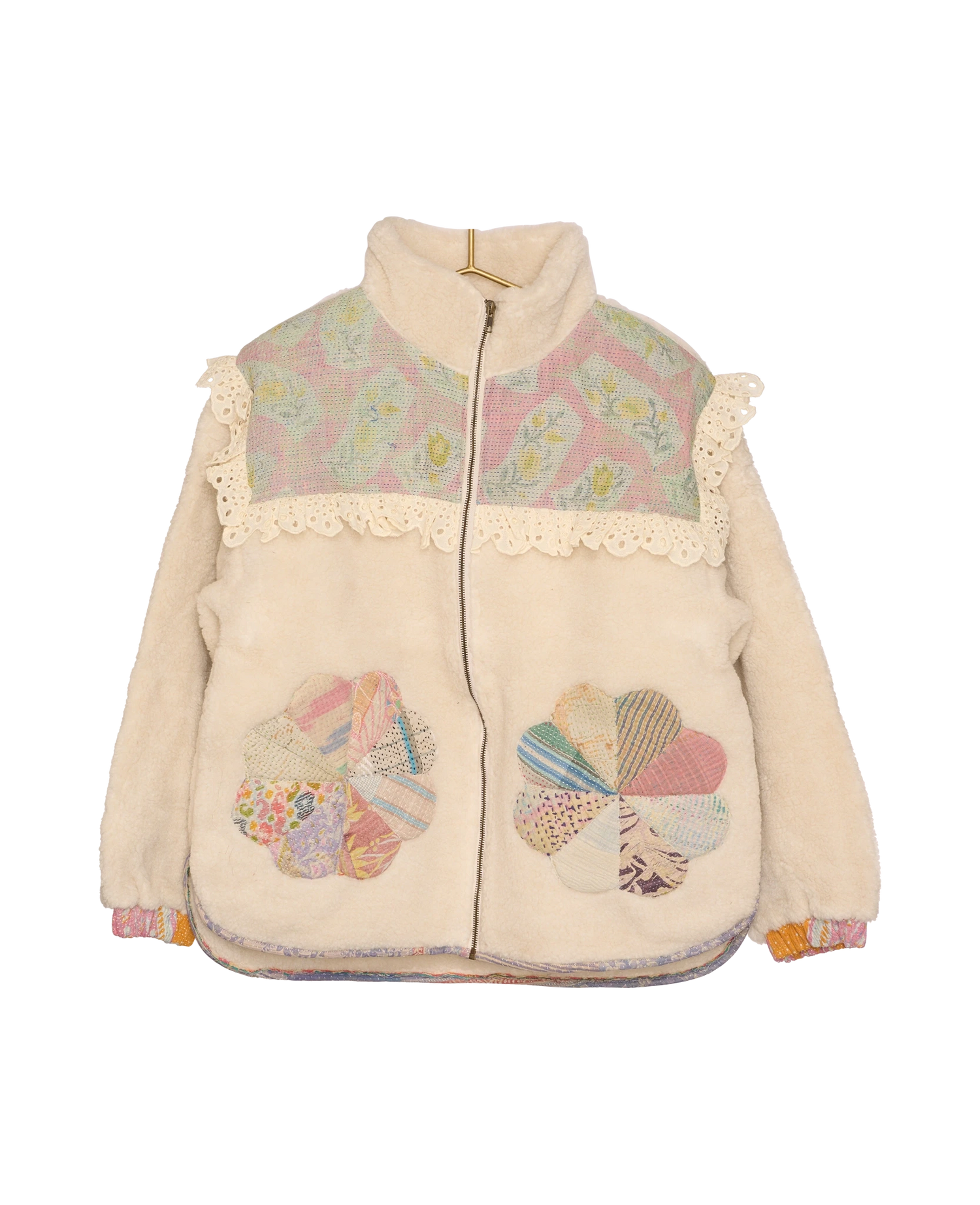 Vilma Jacket - Sand Patchwork No. 24