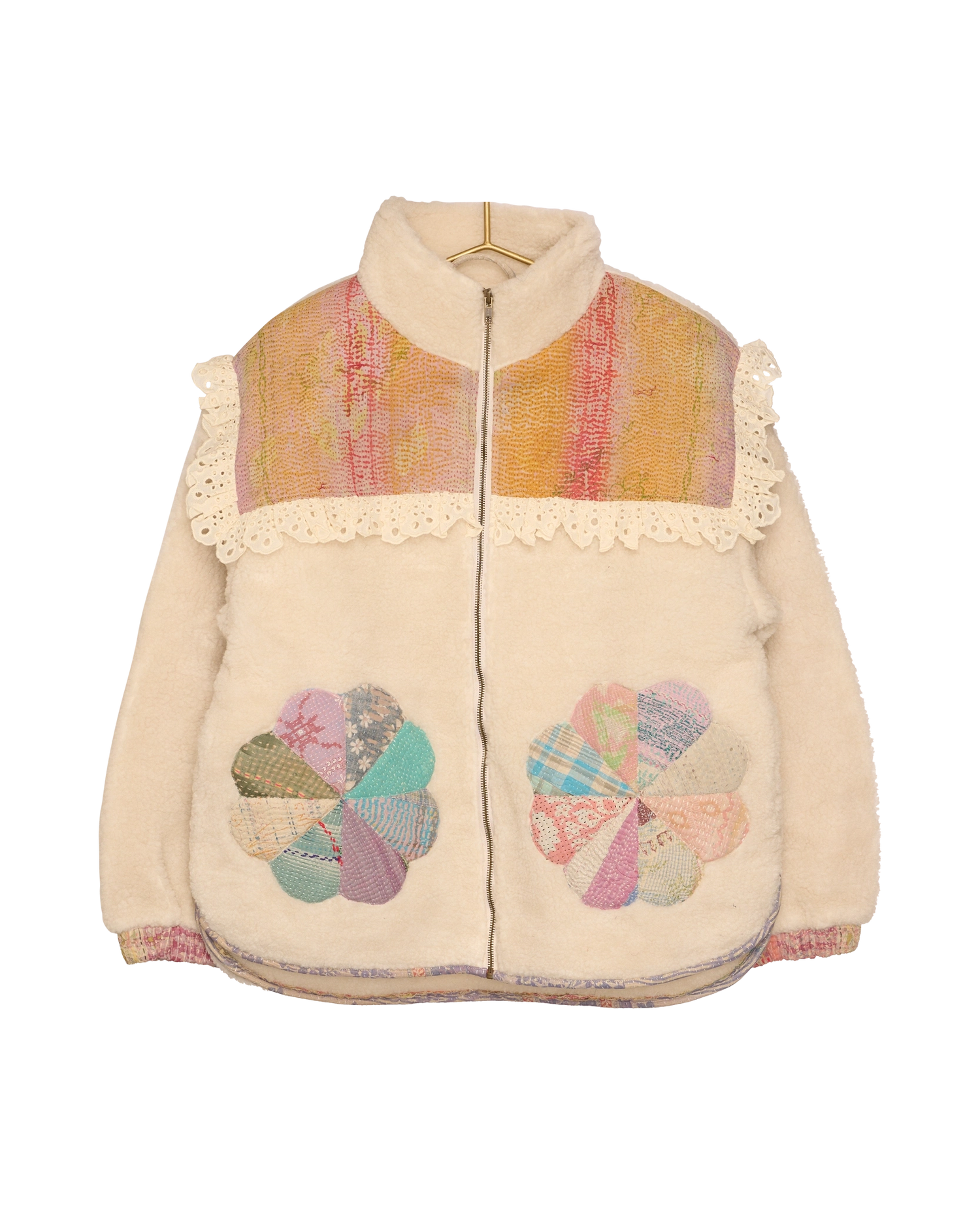 Vilma Jacket - Sand Patchwork No. 30