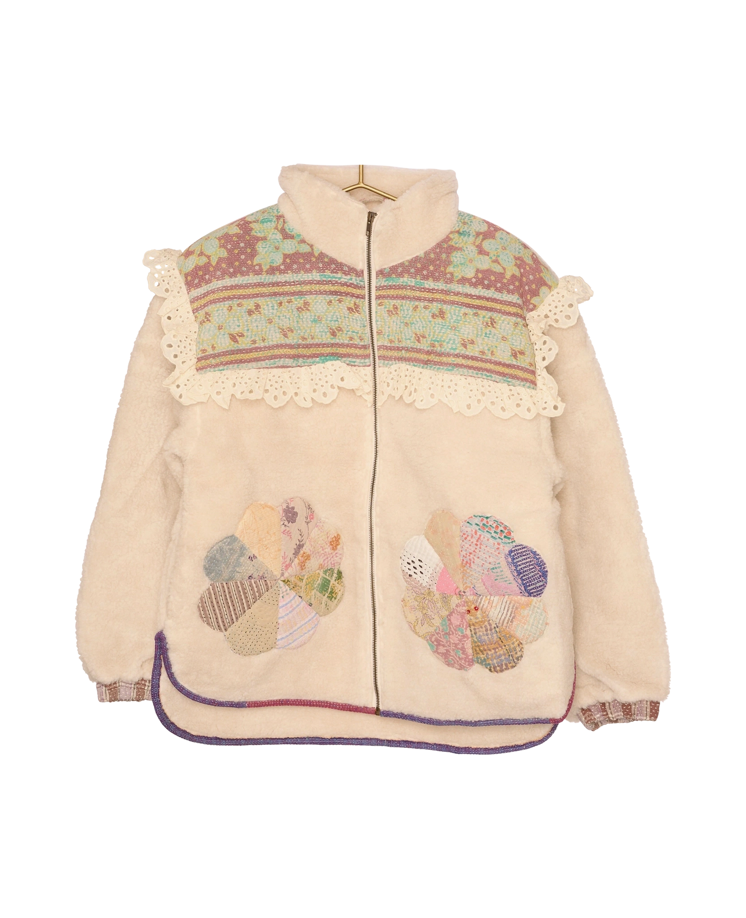 Vilma Jacket - Sand Patchwork No. 35