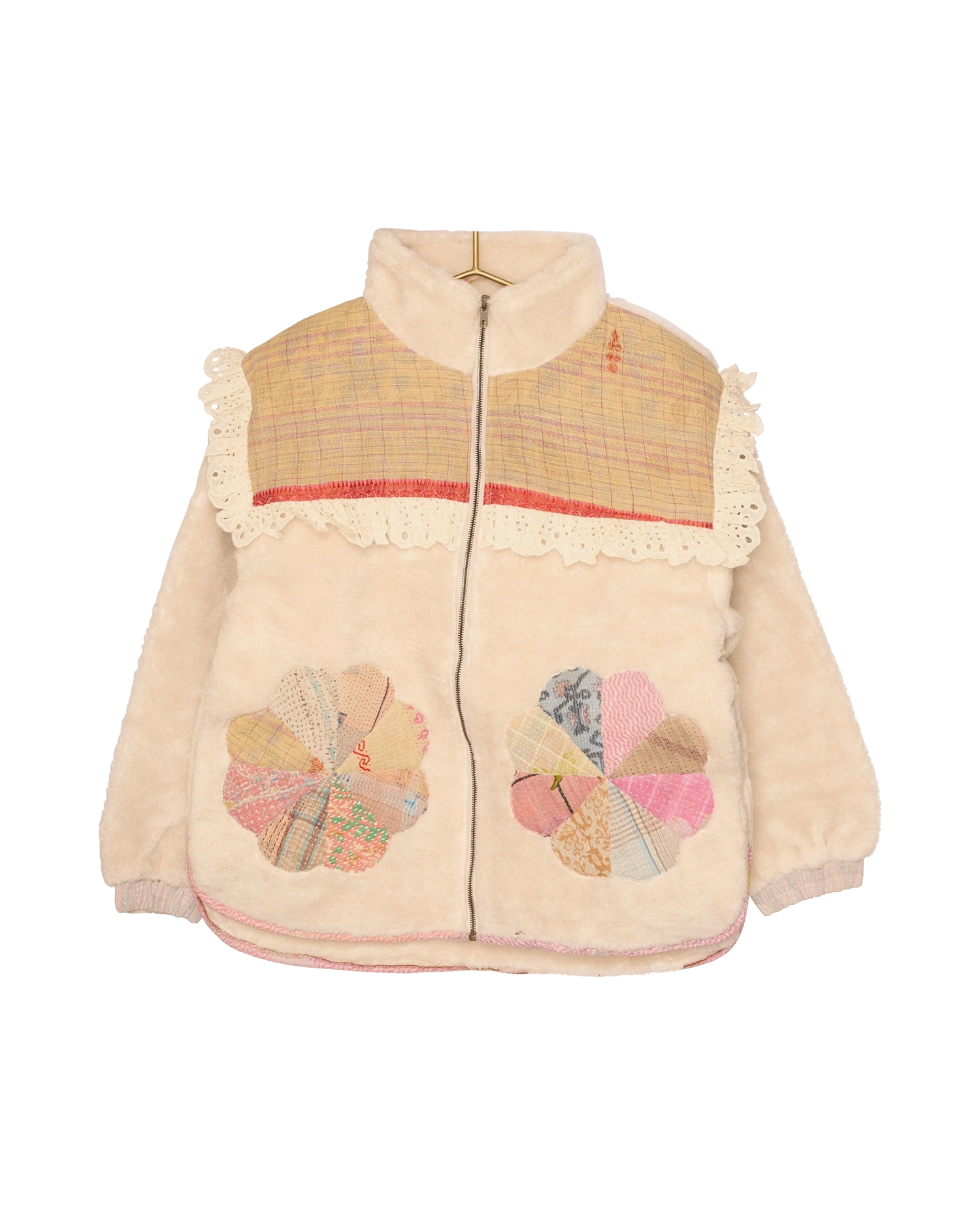 Vilma Jacket - Sand Patchwork No. 40
