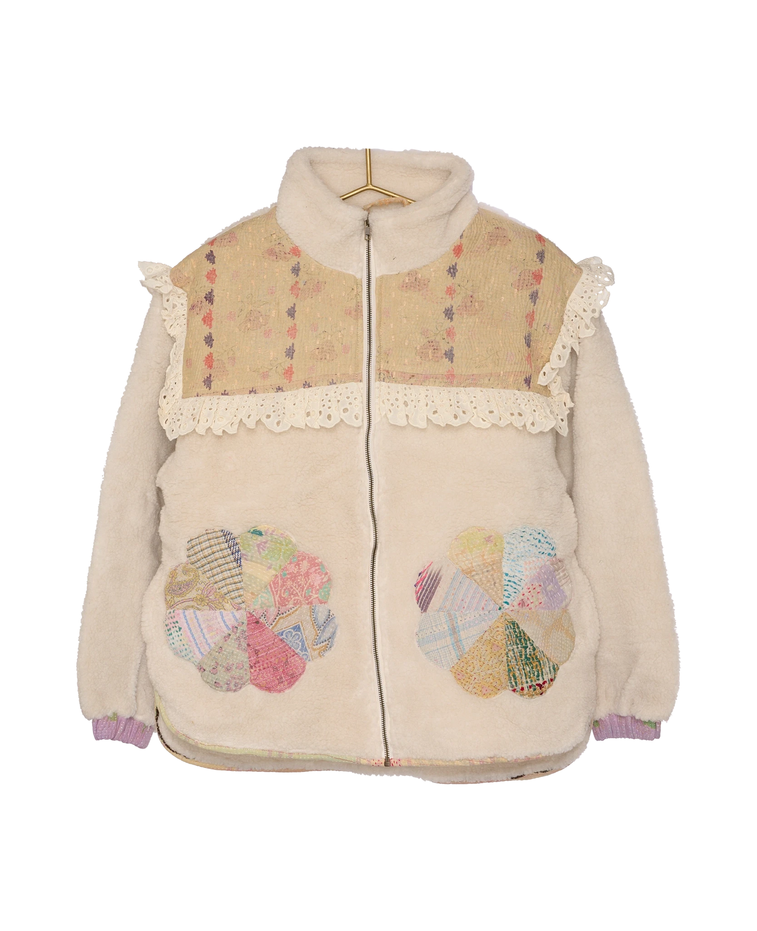 Vilma Jacket - Sand Patchwork No. 44