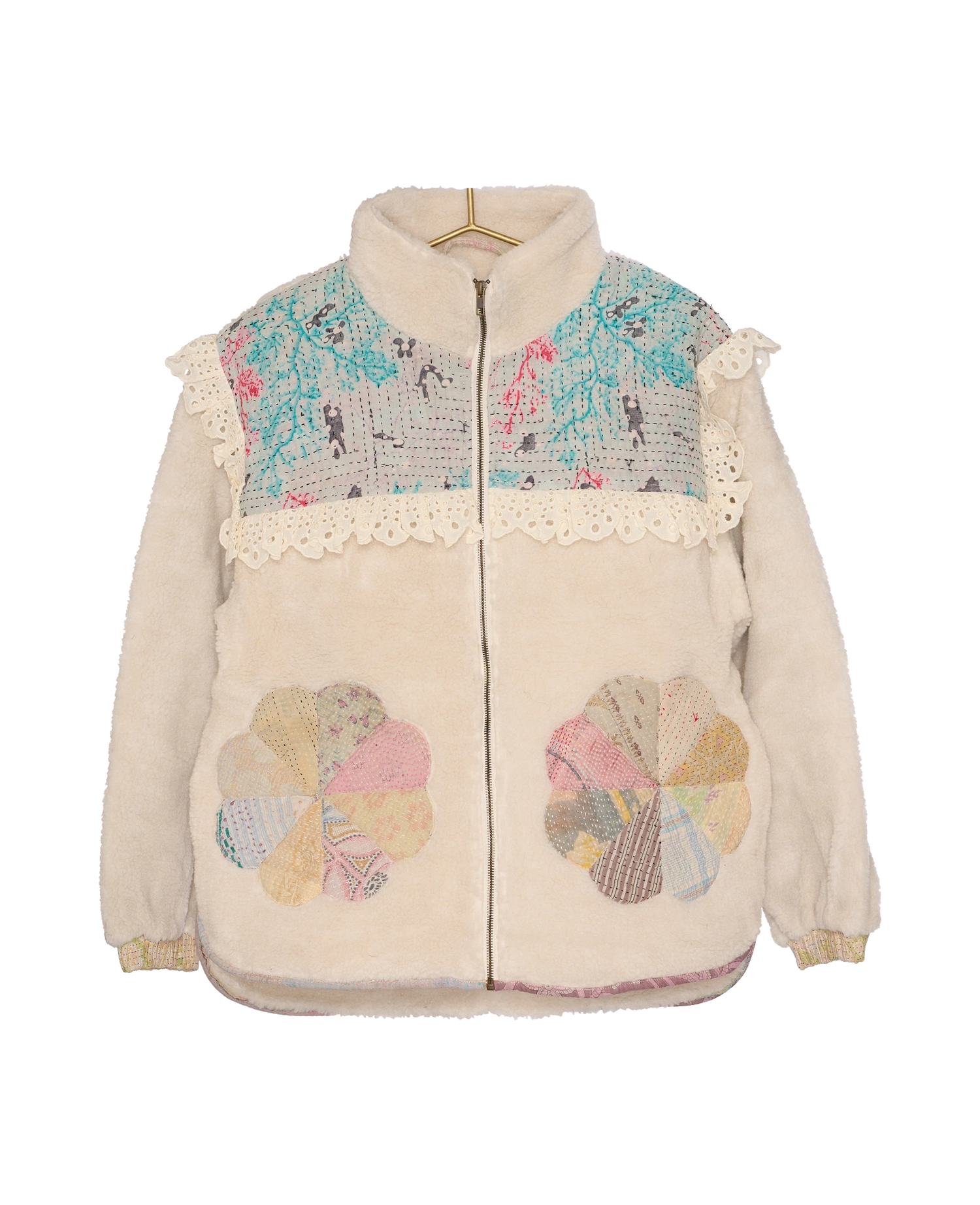 Vilma Jacket - Sand Patchwork No. 45