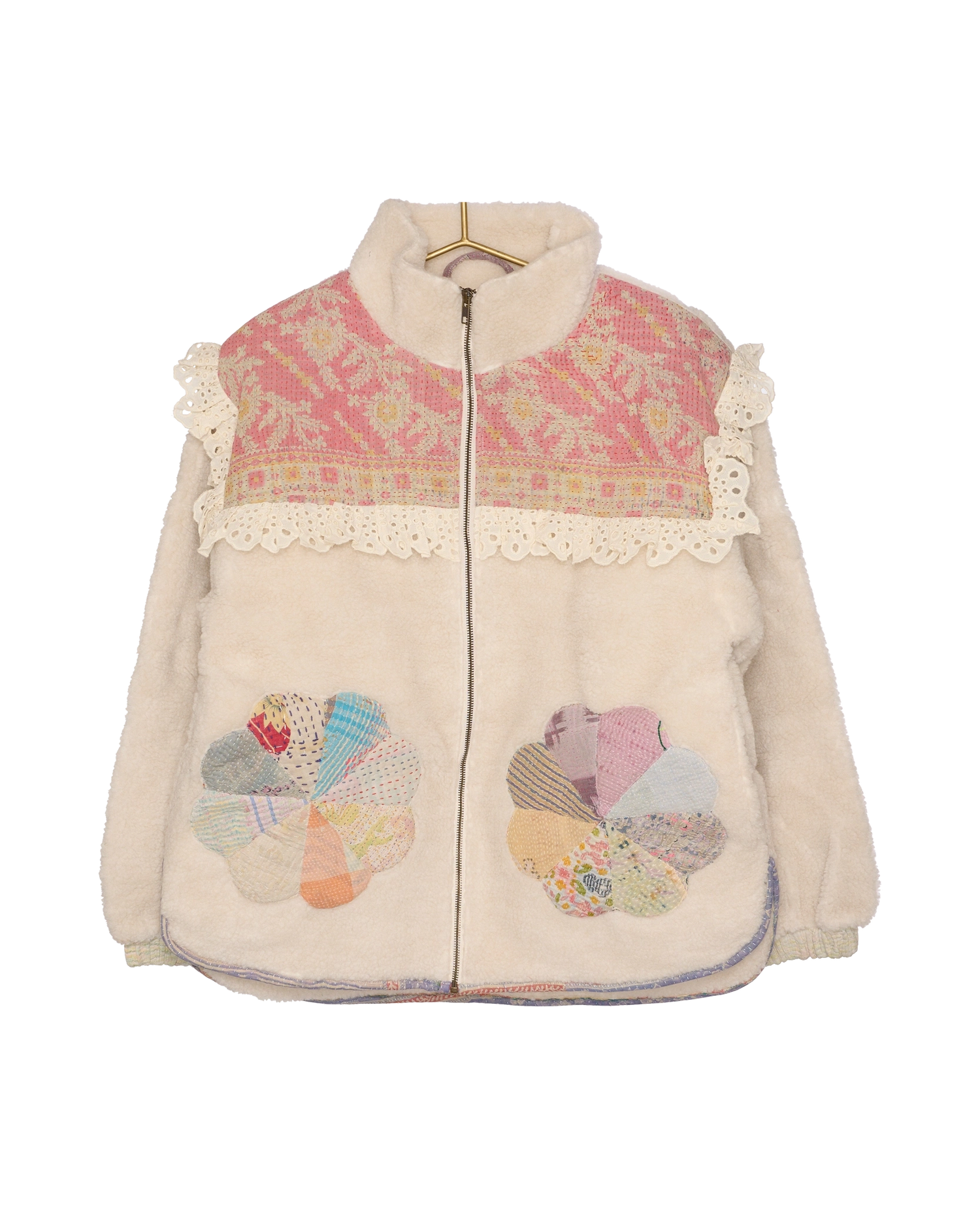 Vilma Jacket - Sand Patchwork No. 48