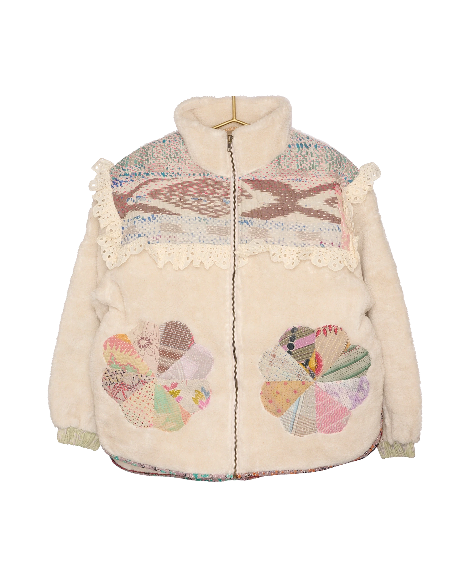 Vilma Jacket - Sand Patchwork No. 83