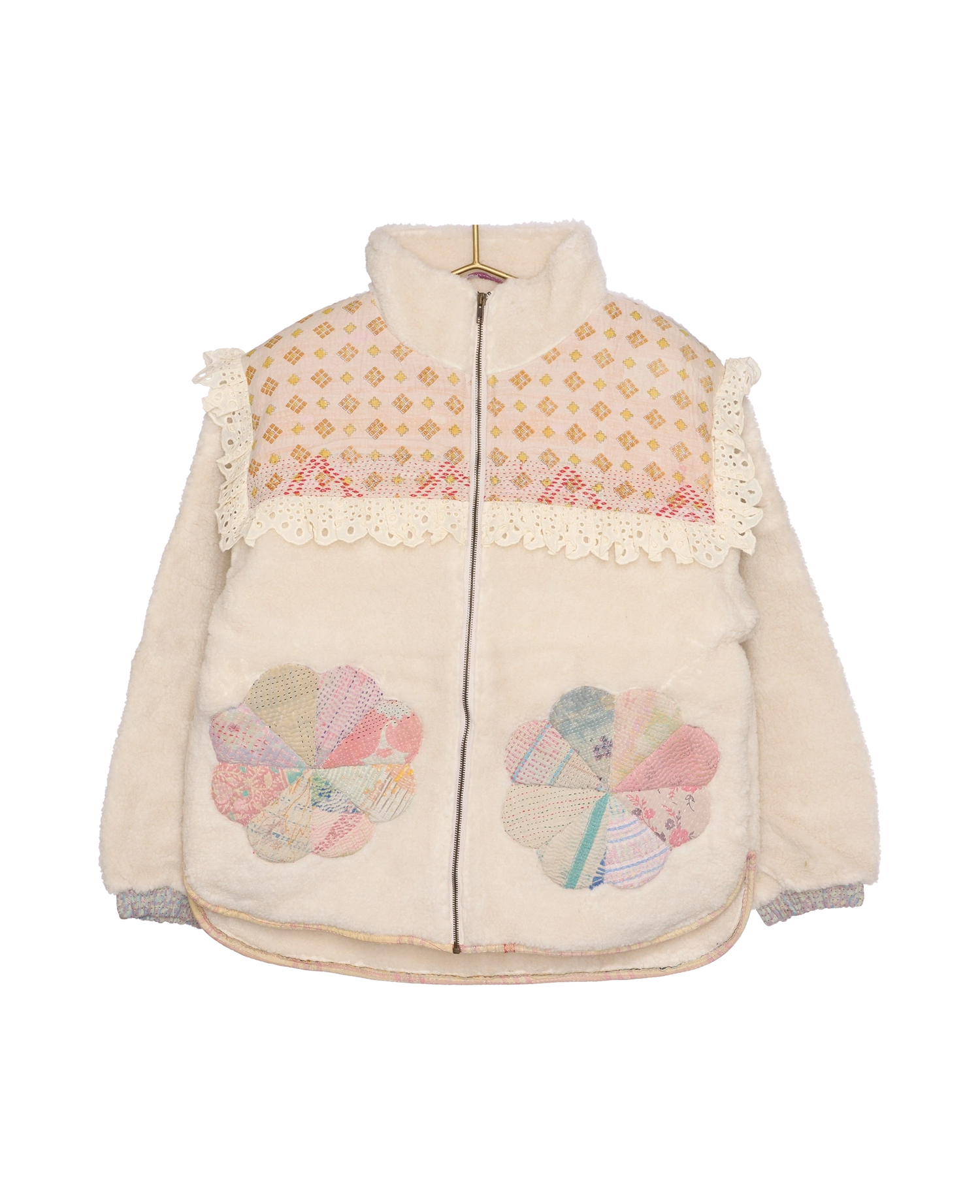 Vilma Jacket - Sand Patchwork No. 87
