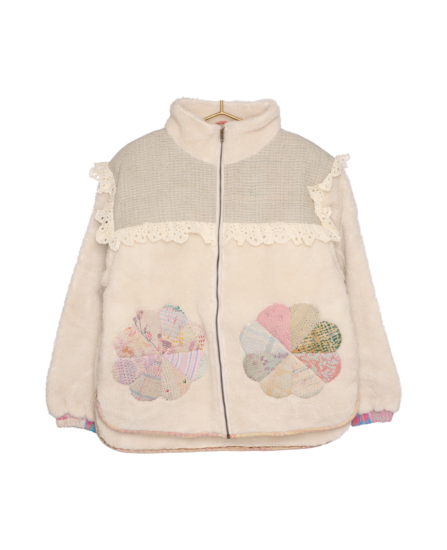 Vilma Jacket - Sand Patchwork No. 88
