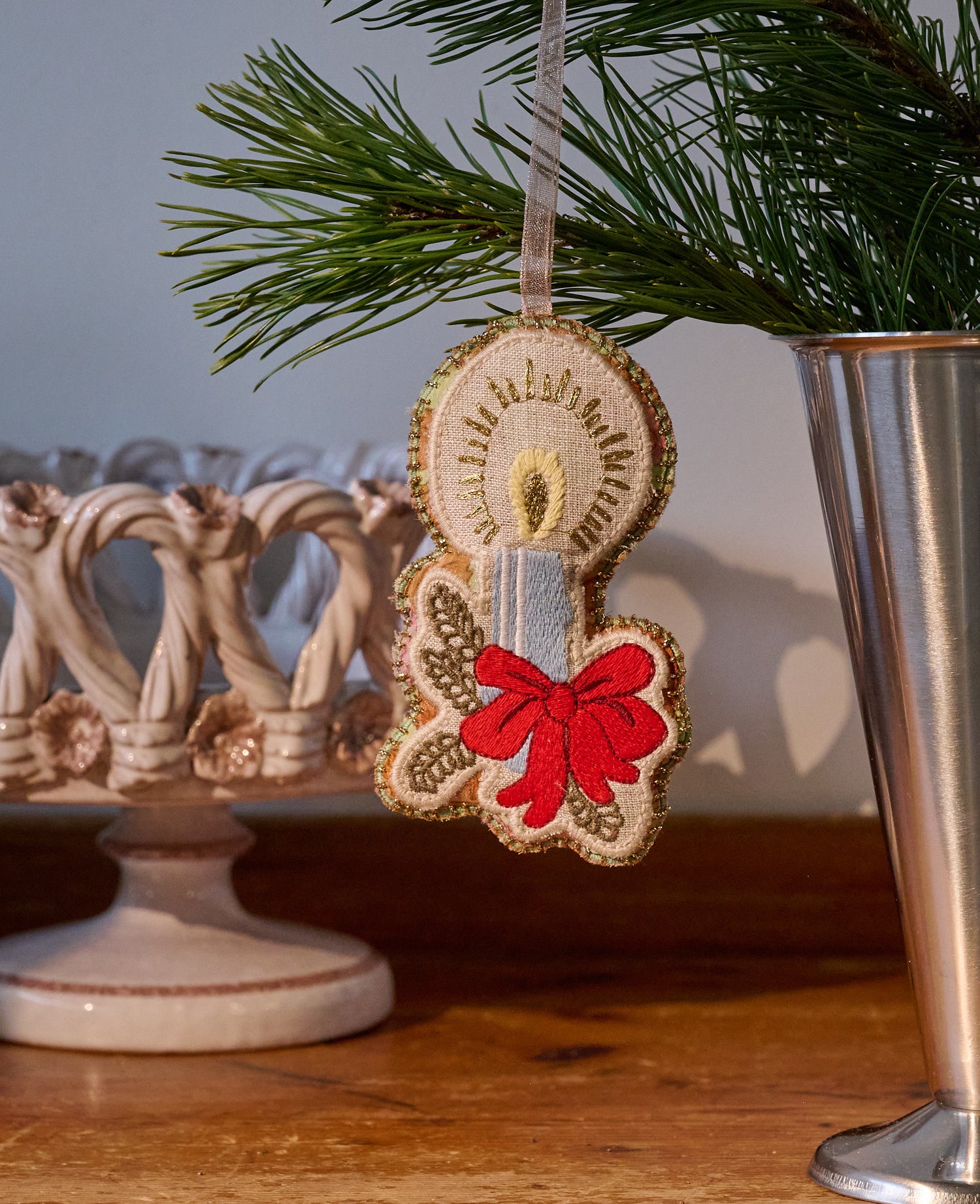 Candle SILK Ornament - No. 1