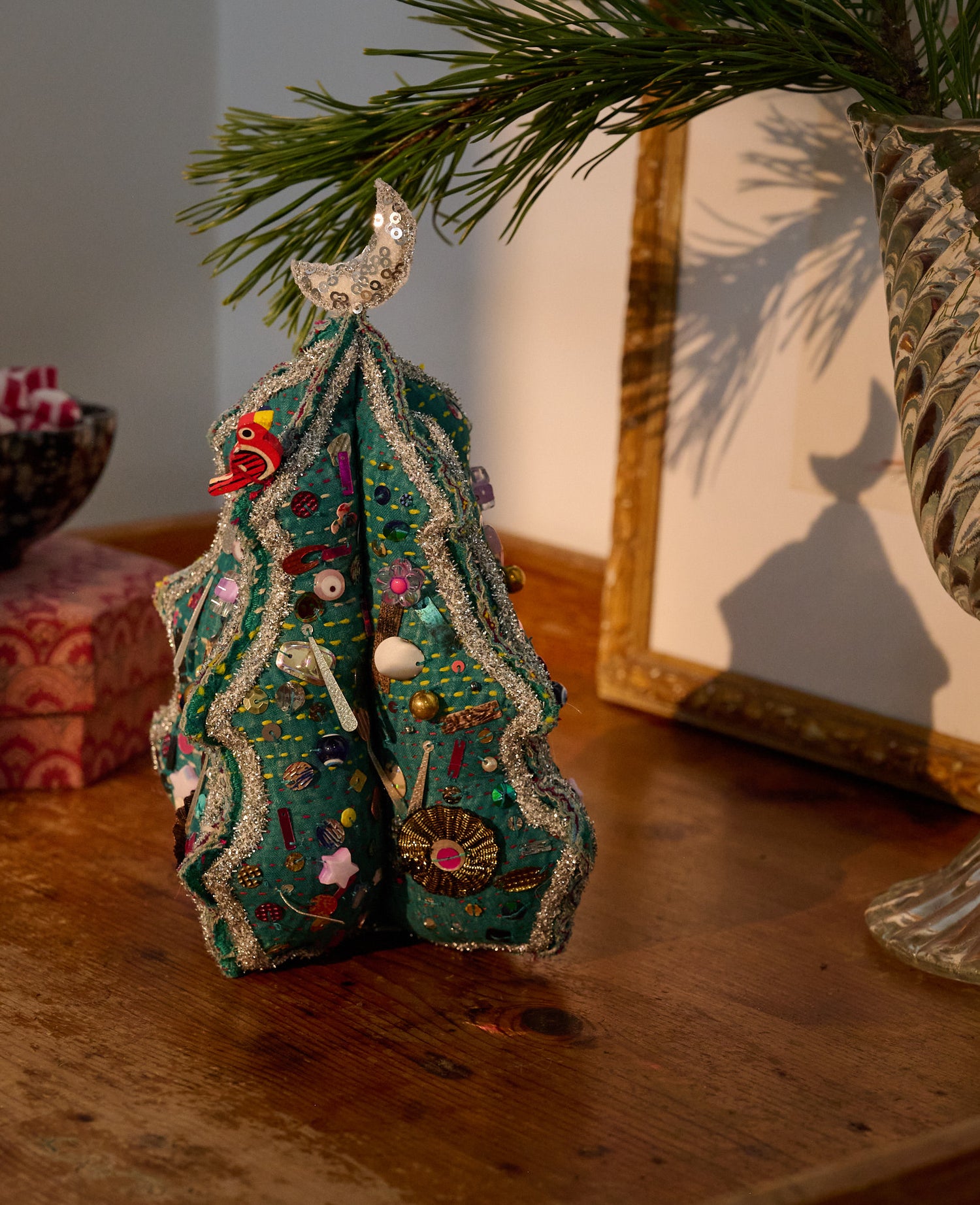 Glitter Tree - Silver