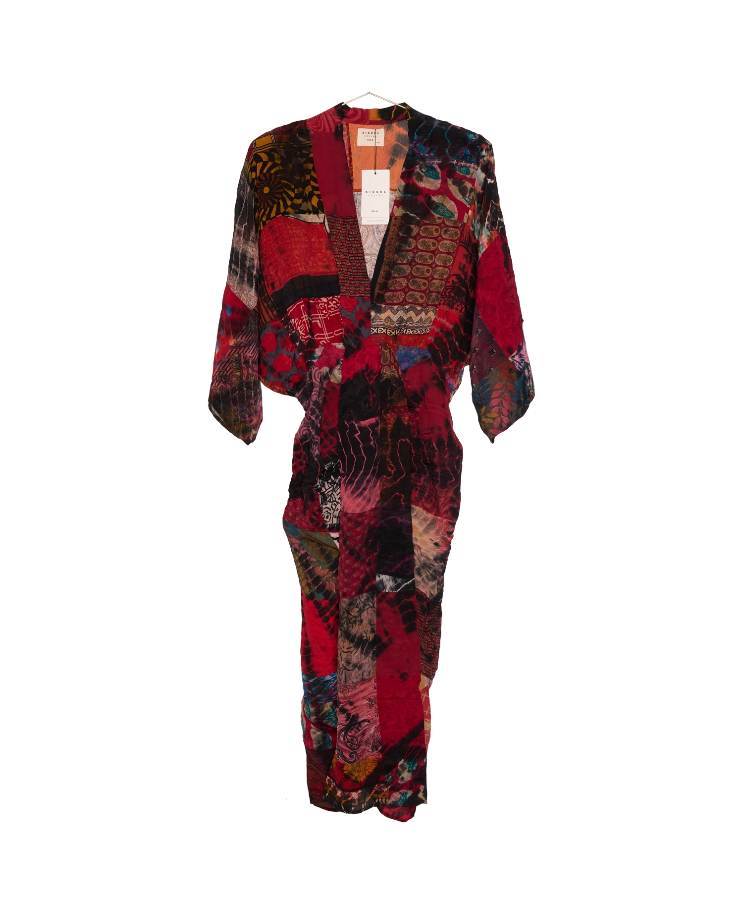 Juno SILK Patchwork Dress - No. 69
