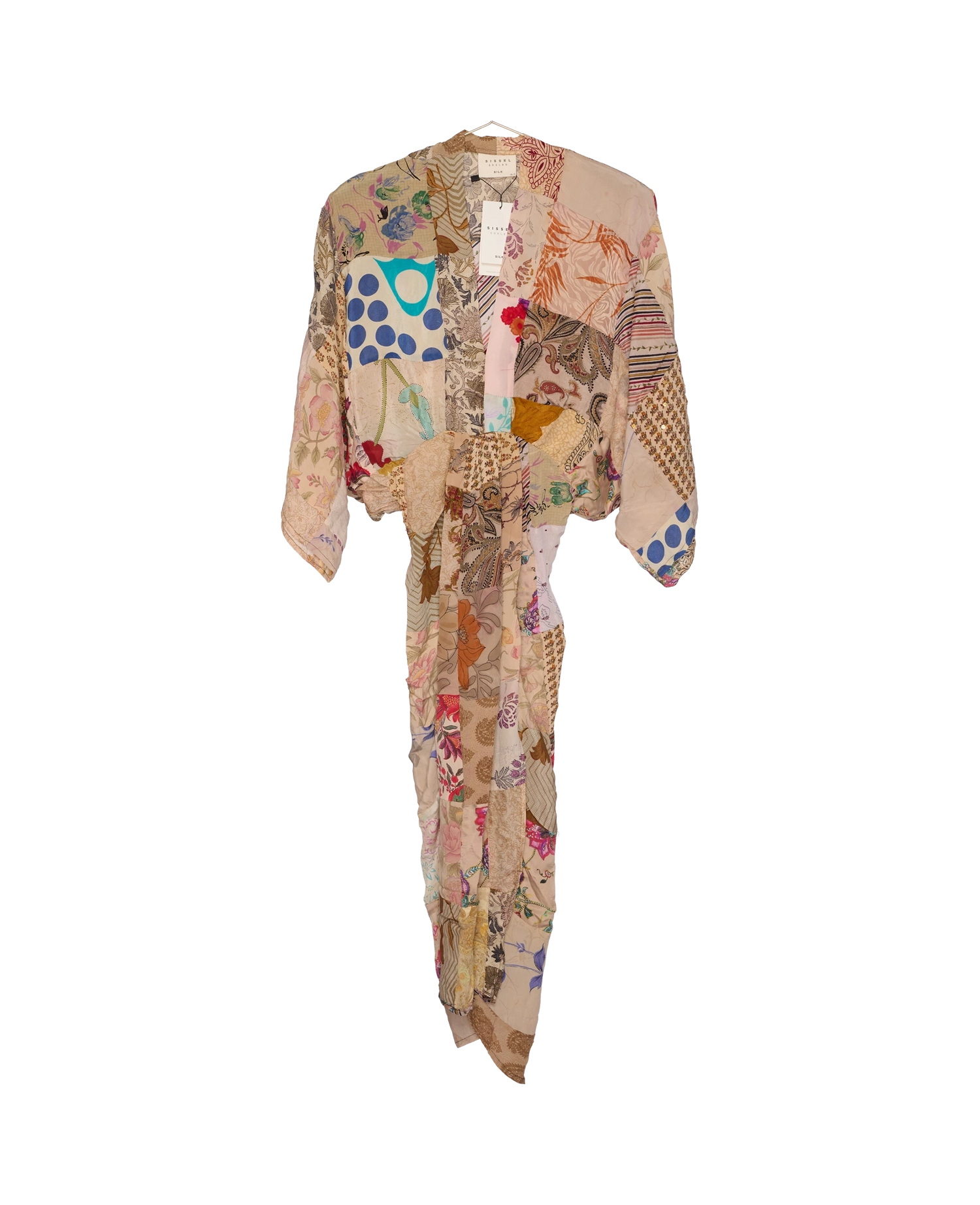 Juno SILK Patchwork Dress - No. 444