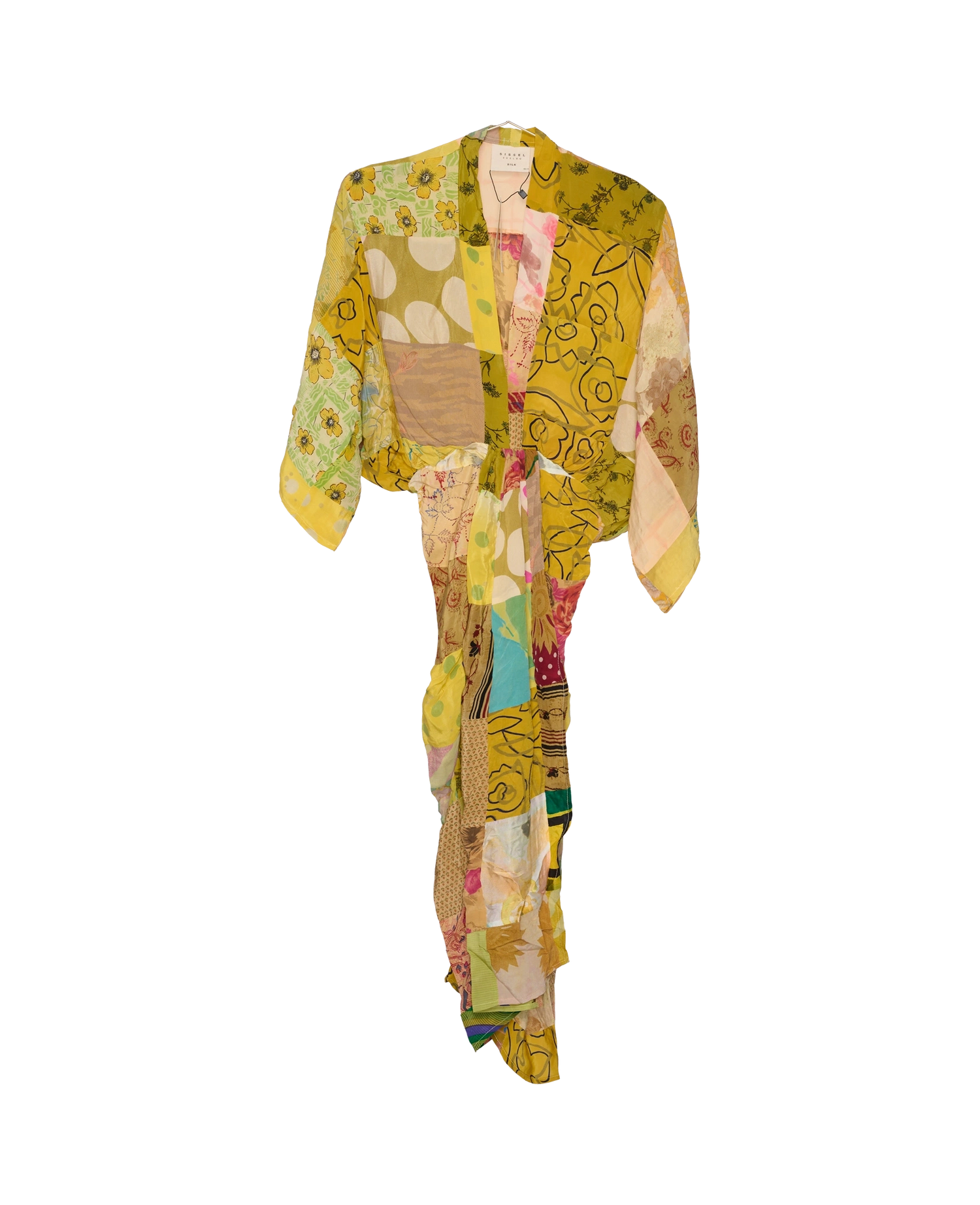 Juno SILK Patchwork Dress - No. 451