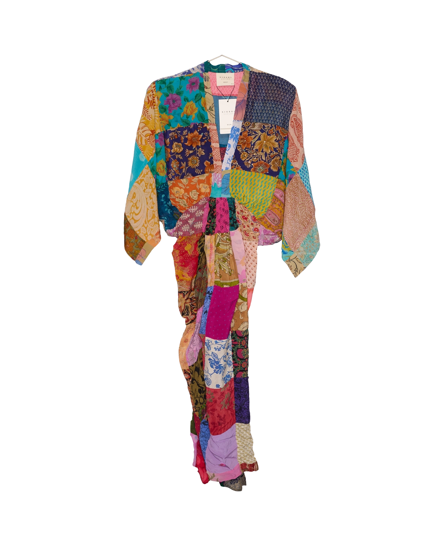 Juno SILK Patchwork Dress - No. 455