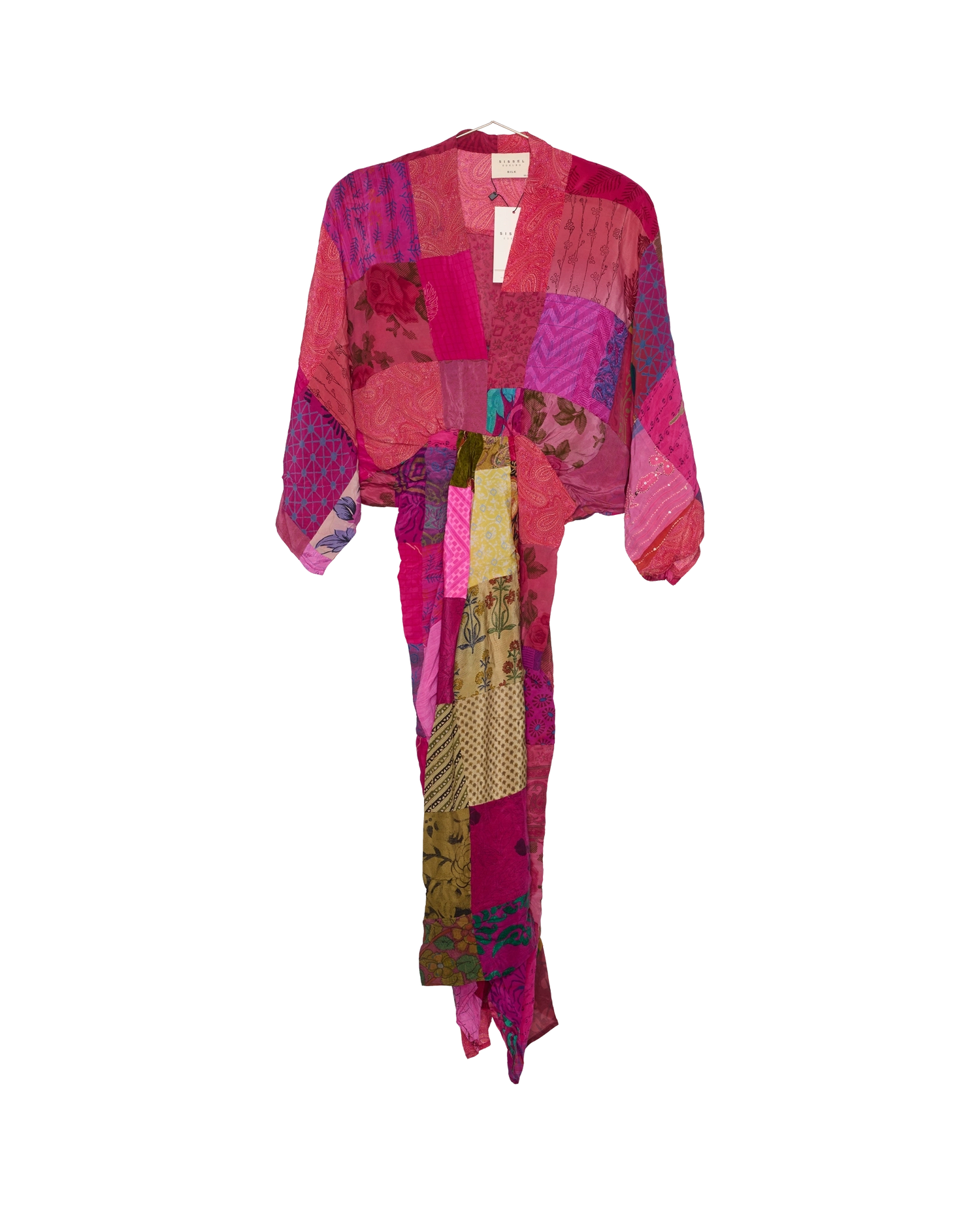 Juno SILK Patchwork Dress - No. 459
