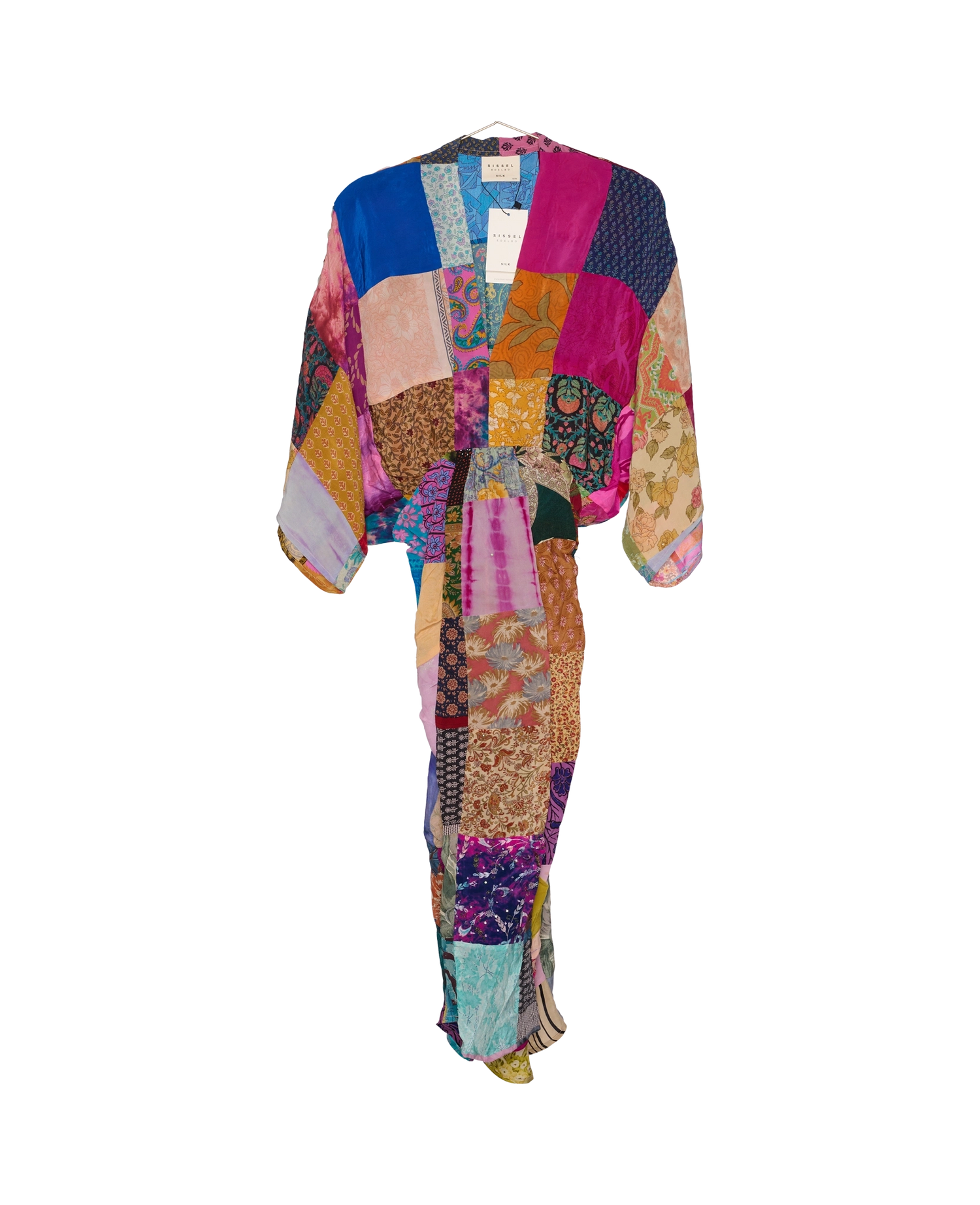 Juno SILK Patchwork Dress - No. 472