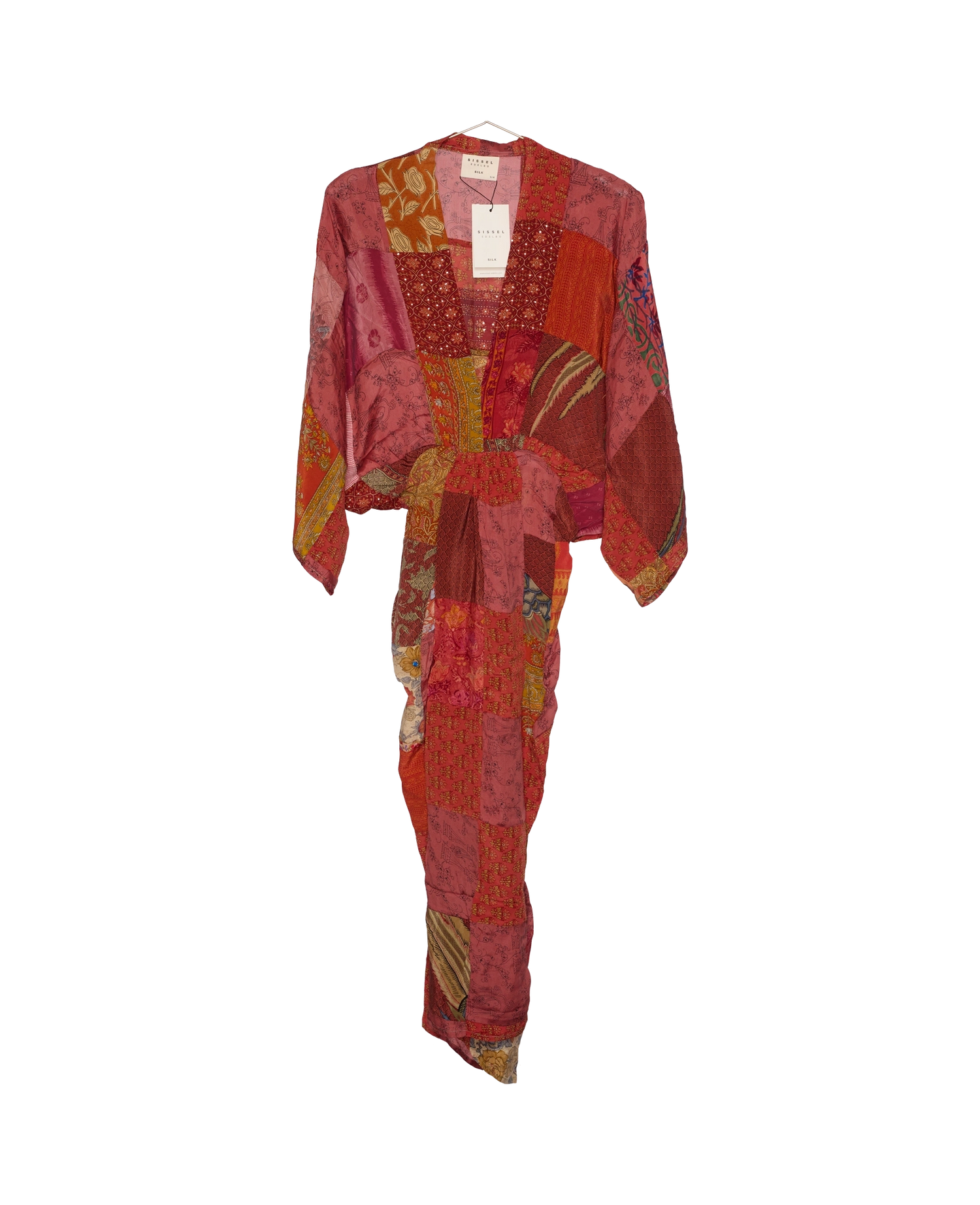 Juno SILK Patchwork Dress - No. 487