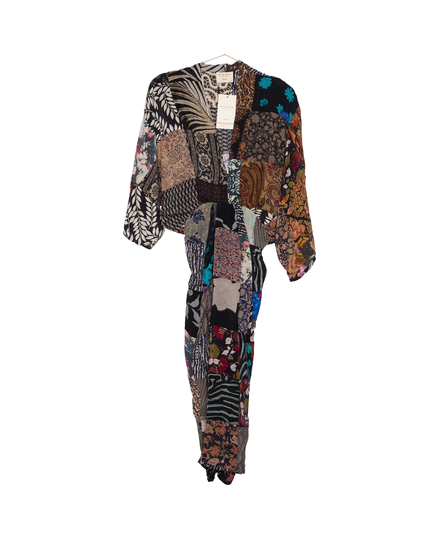 Juno SILK Patchwork Dress - No. 496