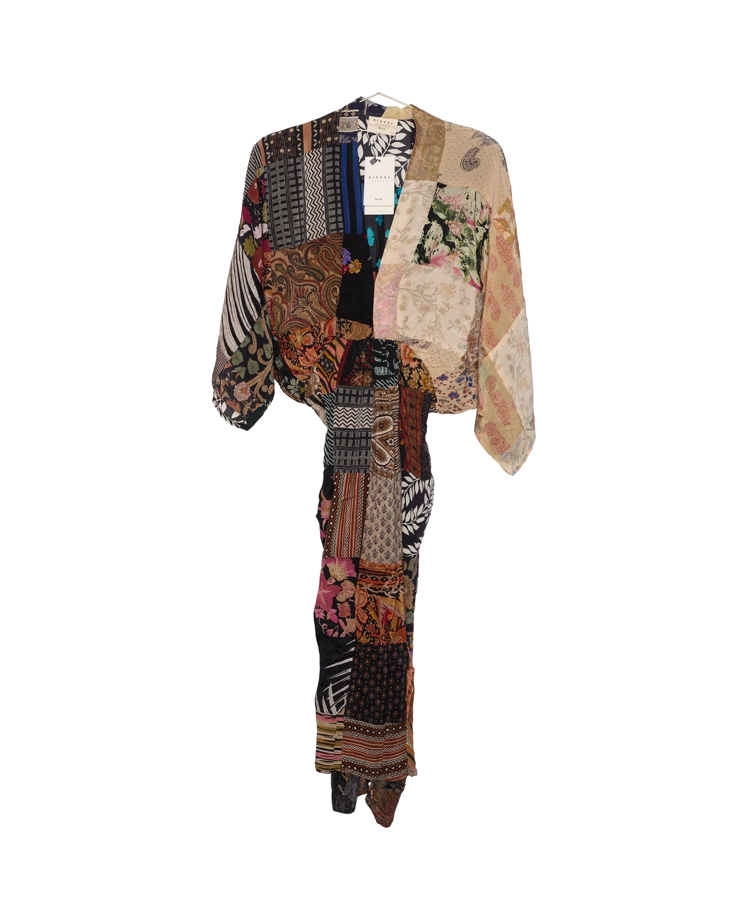 Juno SILK Patchwork Dress - No. 530