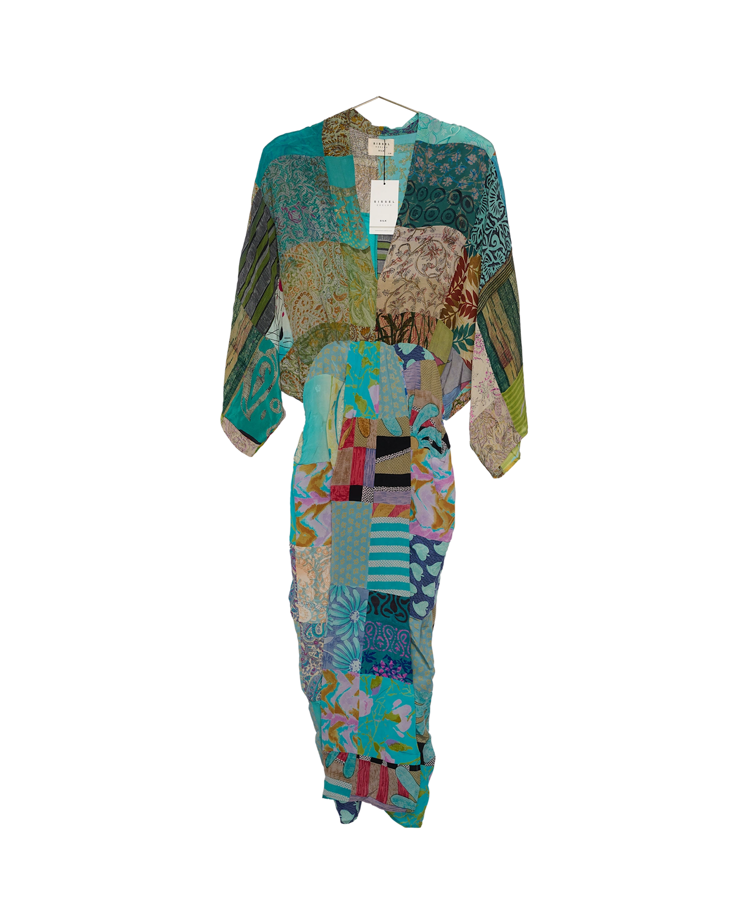 Juno SILK Patchwork Dress - No. 538