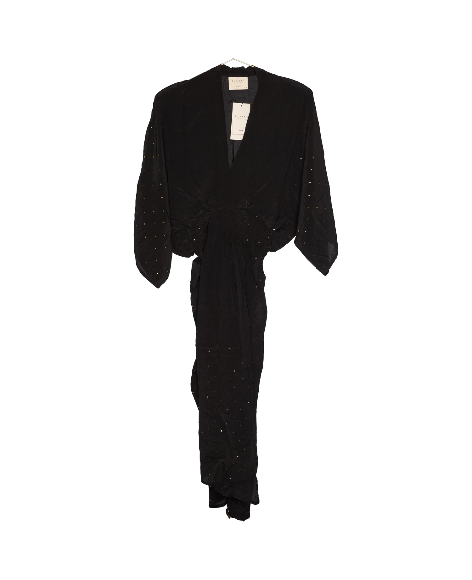 Juno SILK Dress Sparkling Black - No. 14