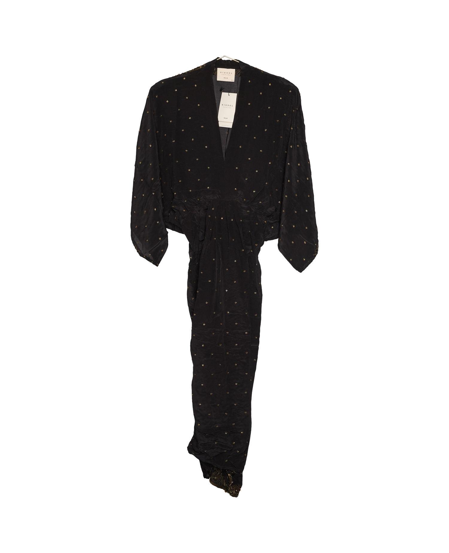 Juno SILK Dress Sparkling Black - No. 21