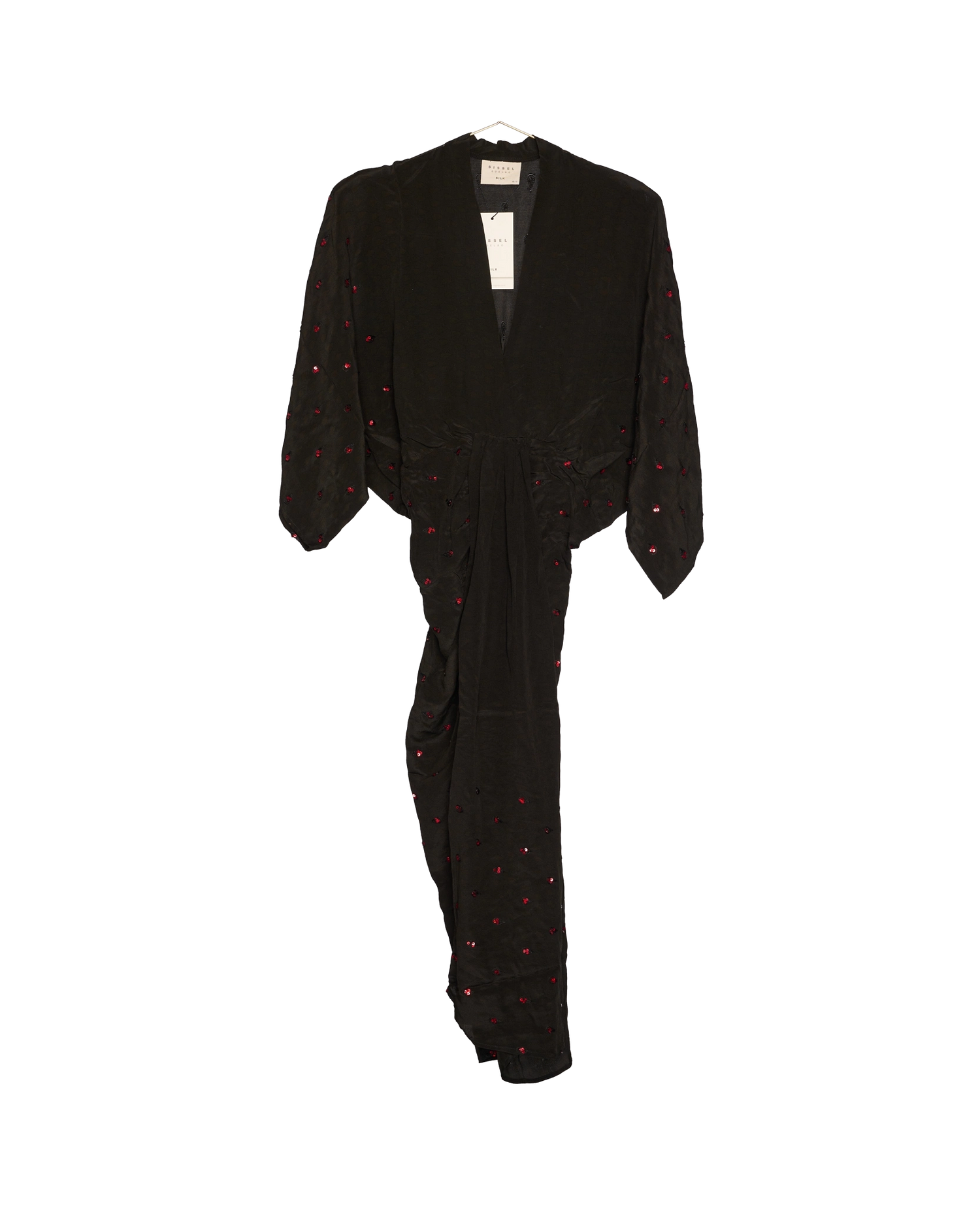 Juno SILK Dress Sparkling Black - No. 27