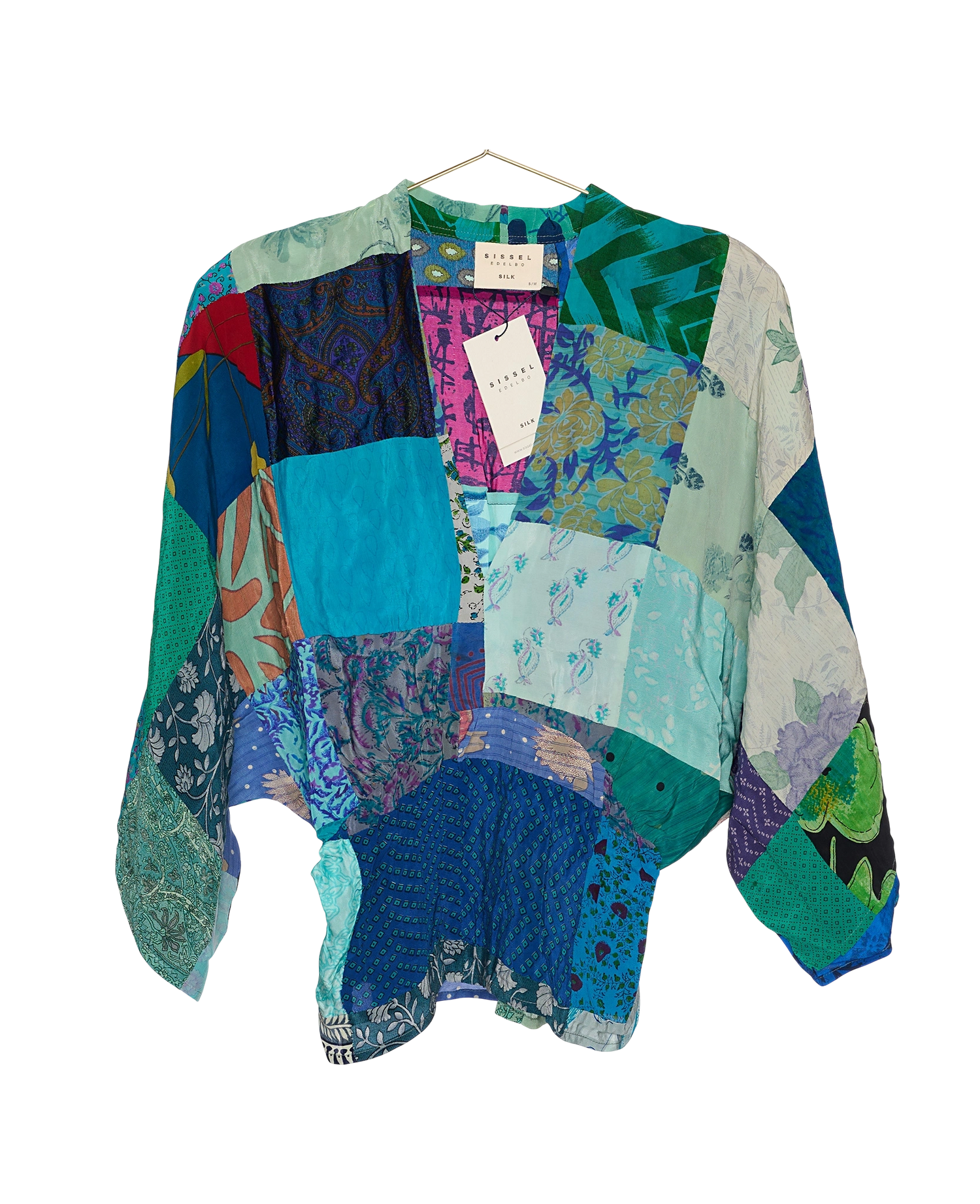 Juno SILK Patchwork Top - No. 142