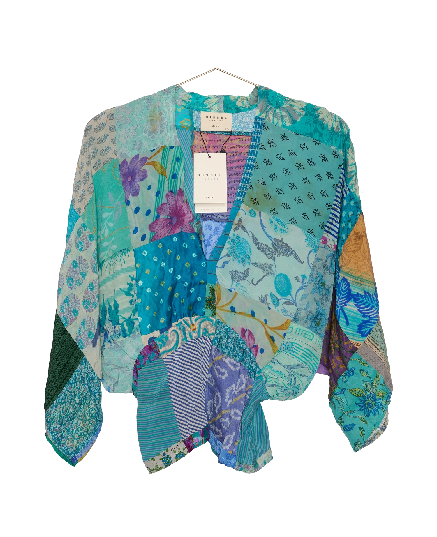 Juno SILK Patchwork Top - No. 18