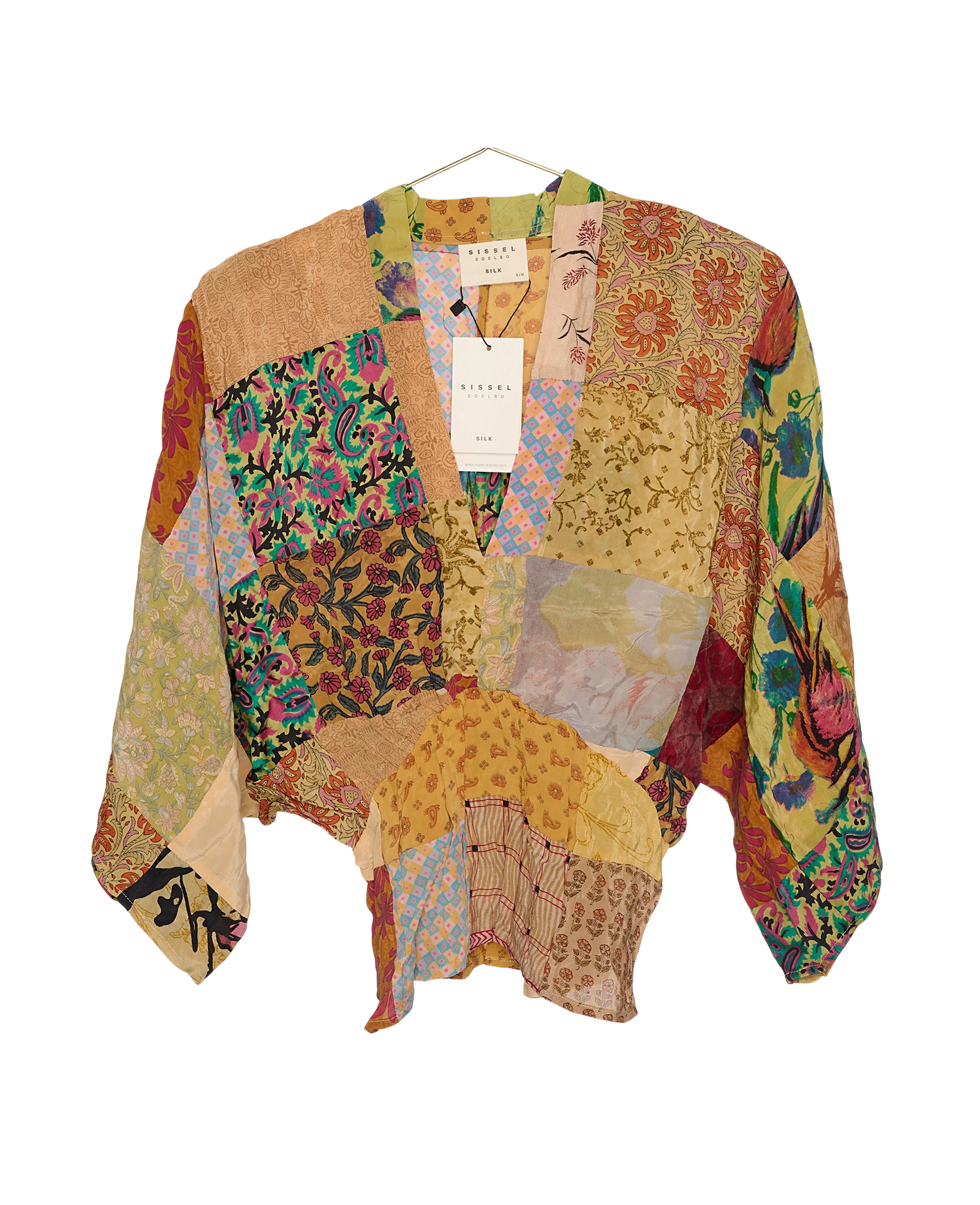 Juno SILK Patchwork Top - No. 181