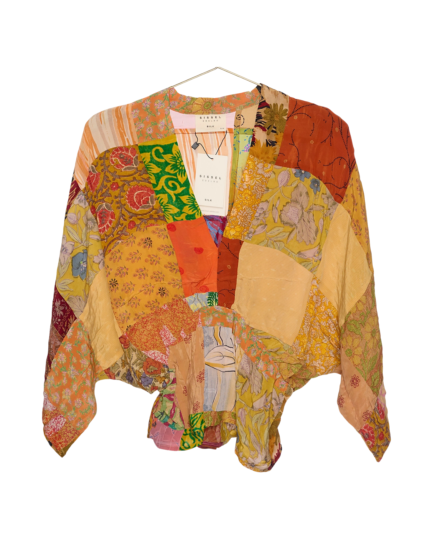 Juno SILK Patchwork Top - No. 196