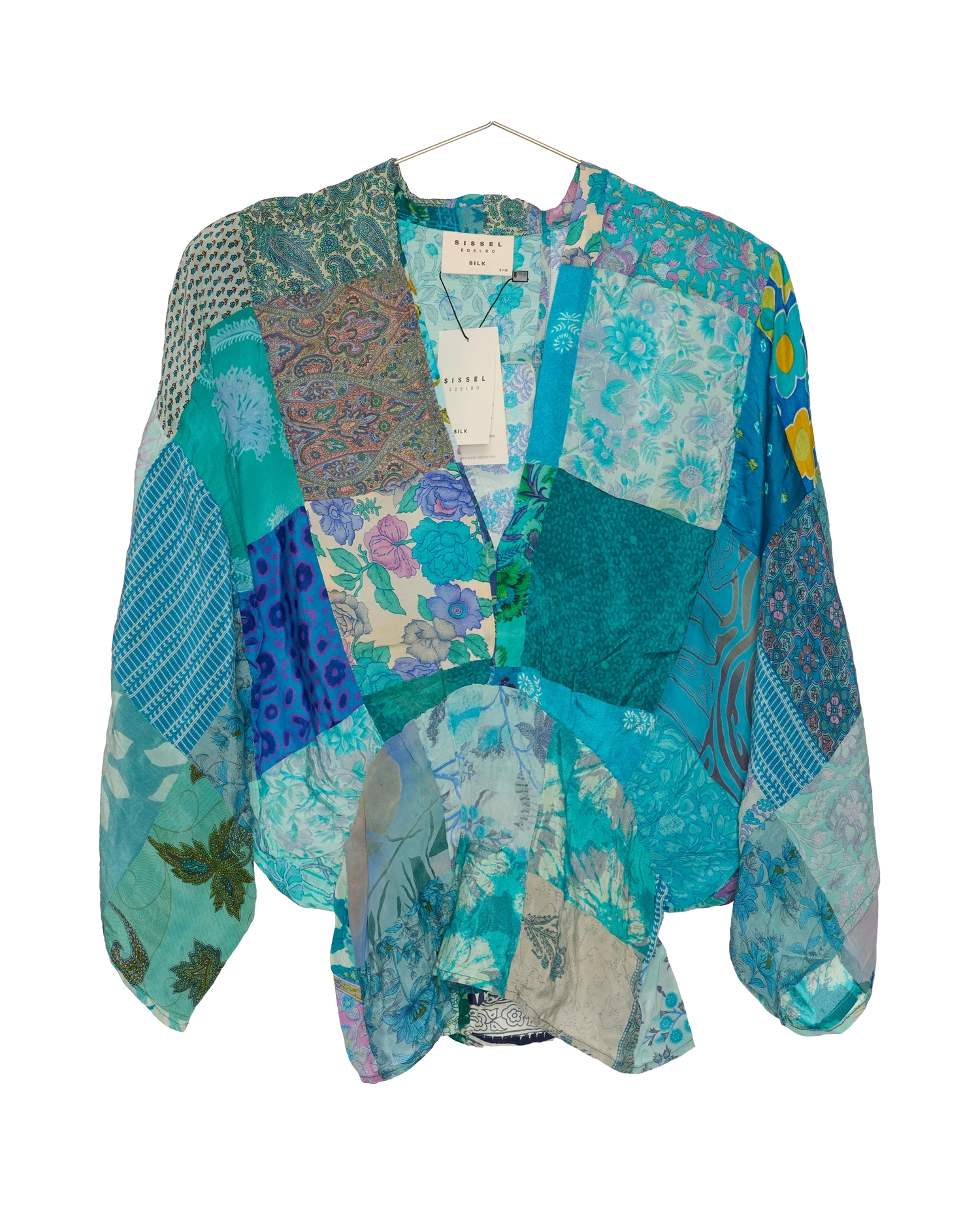 Juno SILK Patchwork Top - No. 35