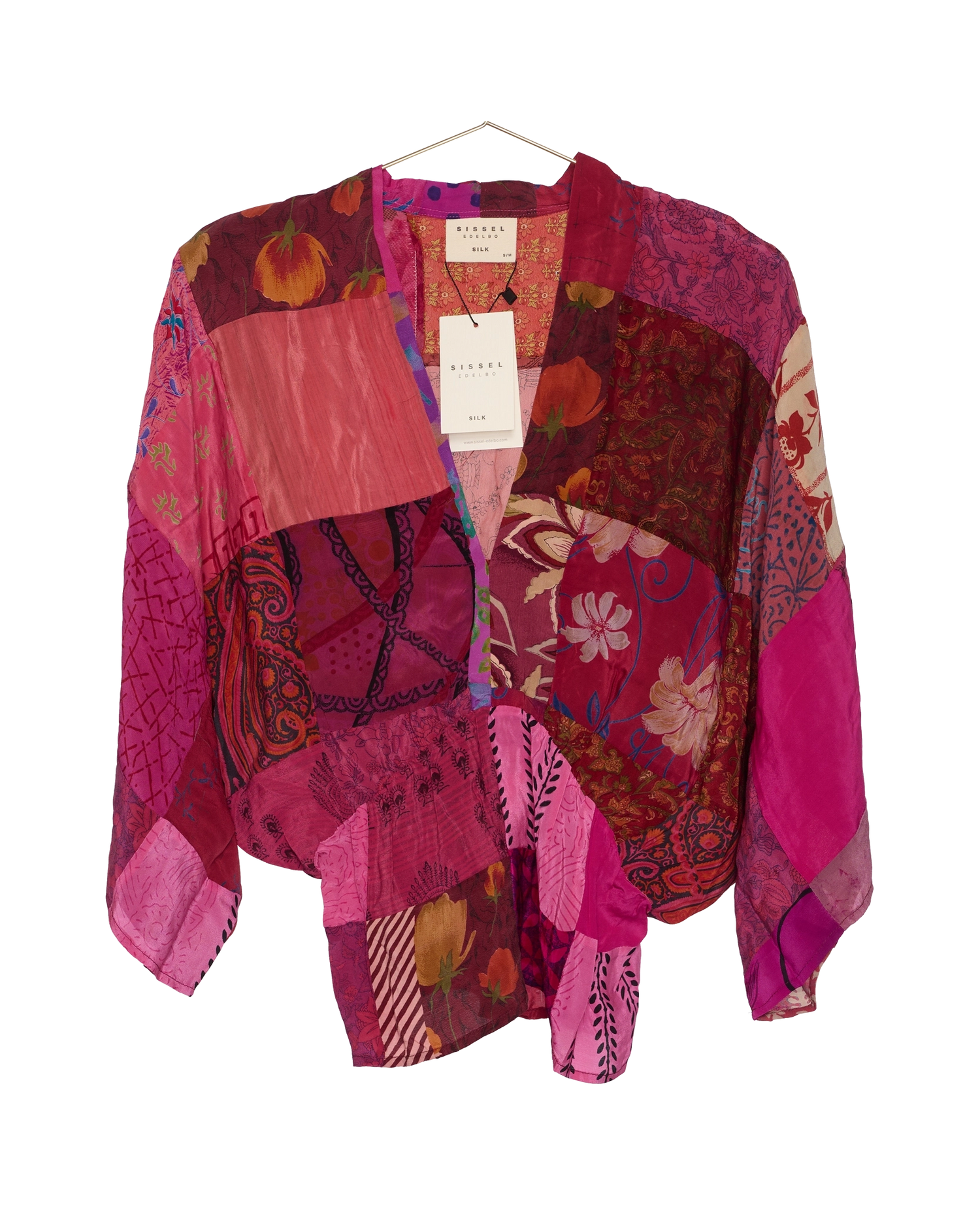 Juno SILK Patchwork Top - No. 5