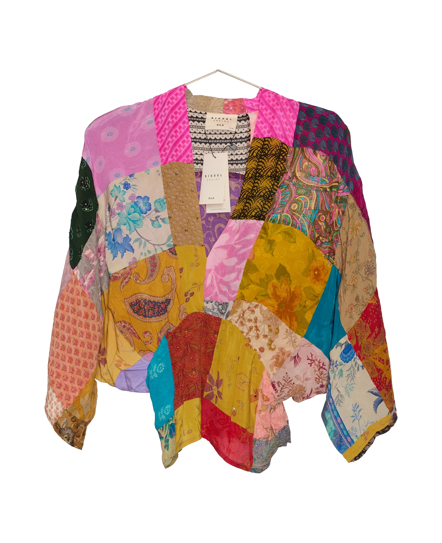 Juno SILK Patchwork Top - No. 50