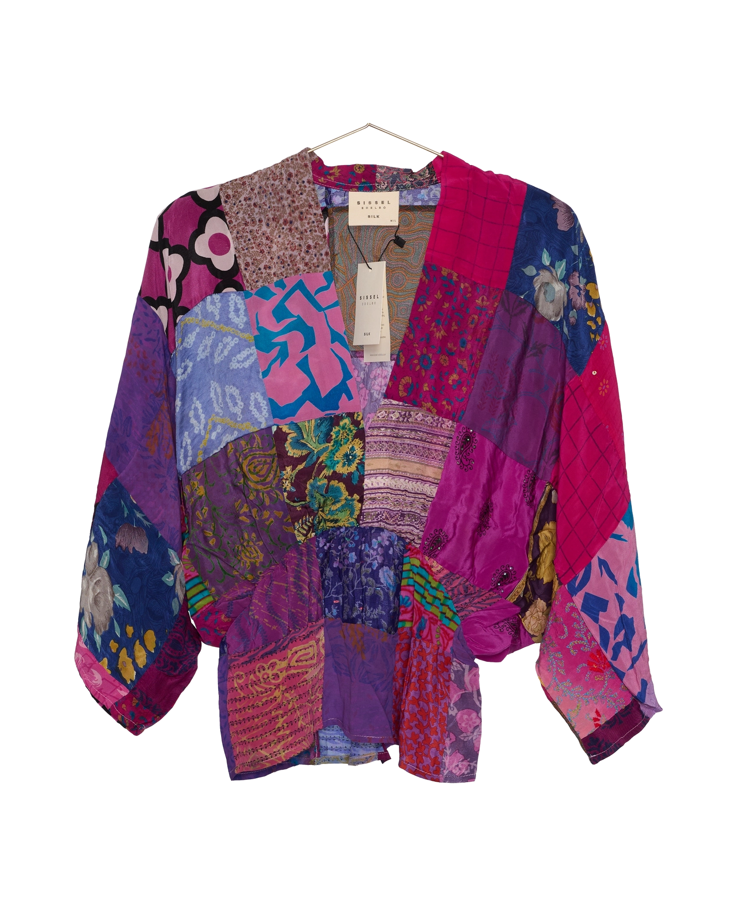 Juno SILK Patchwork Top - No. 70