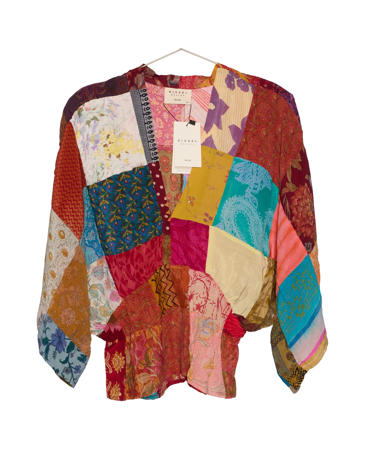 Juno SILK Patchwork Top - No. 86