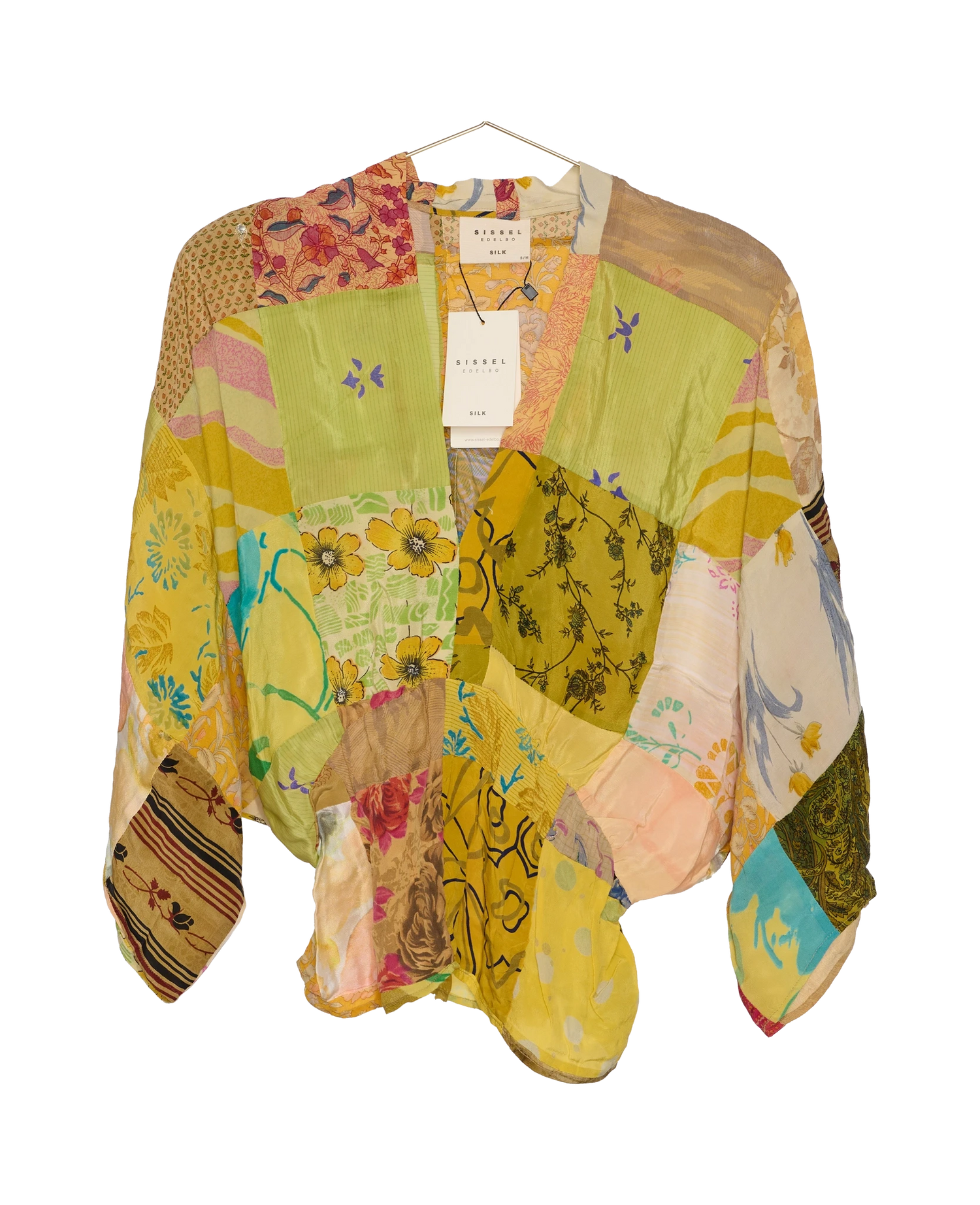 Juno SILK Patchwork Top - No. 9