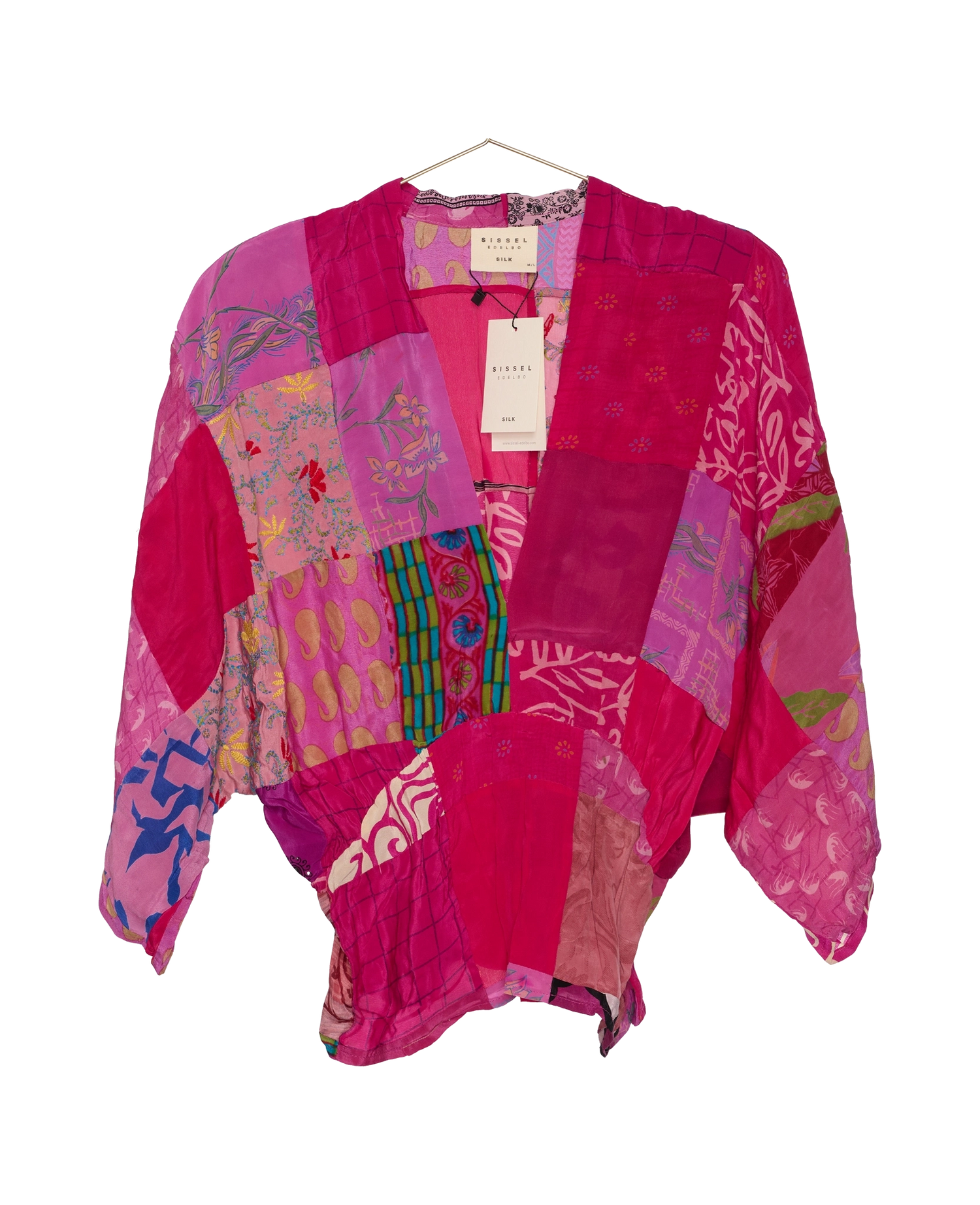 Juno SILK Patchwork Top - No. 90