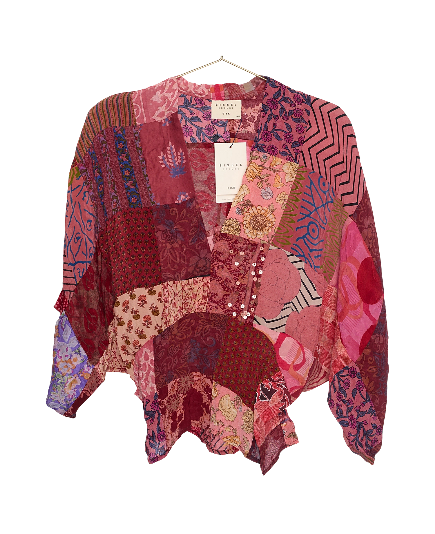 Juno SILK Patchwork Top - No. 210