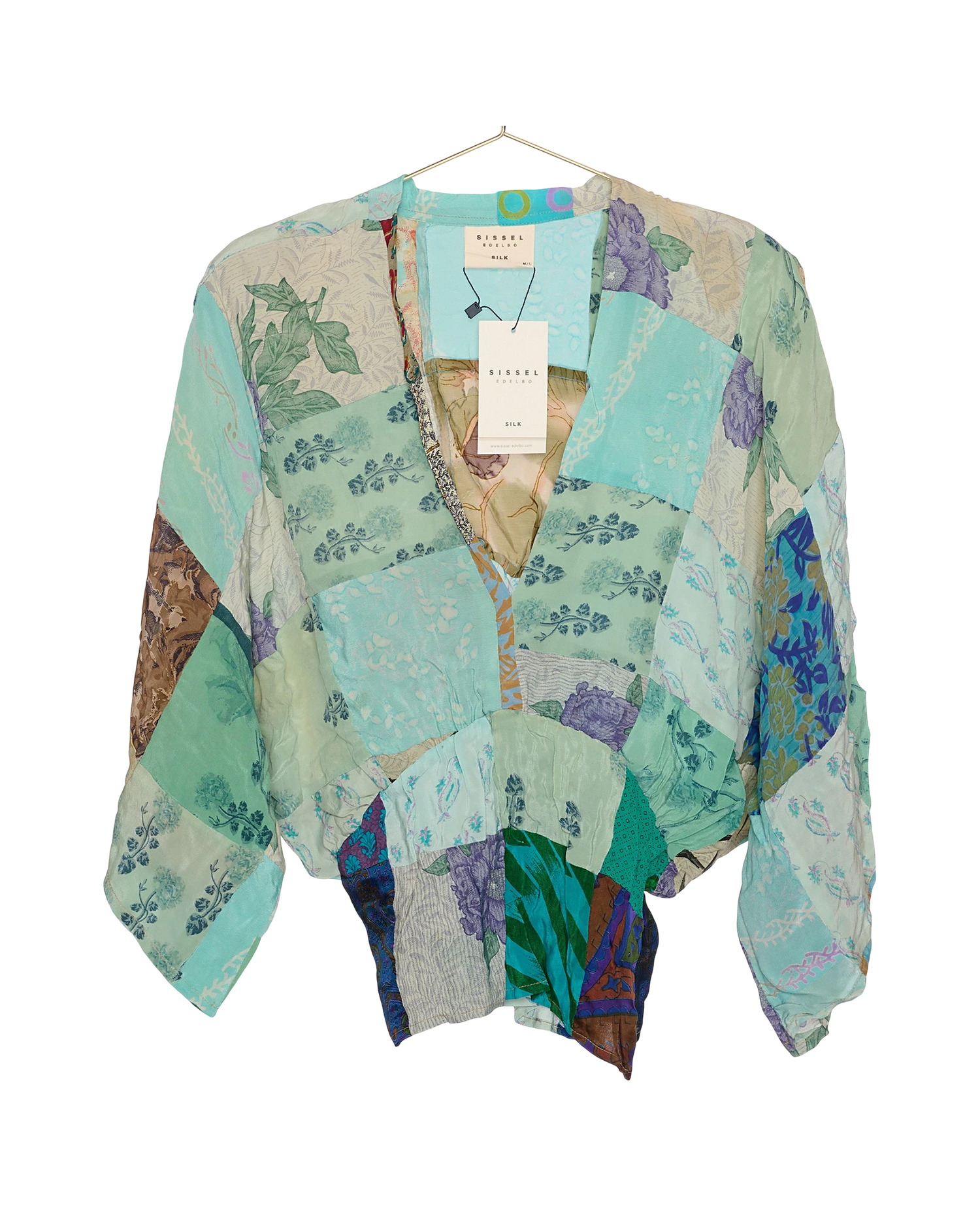 Juno SILK Patchwork Top - No. 211