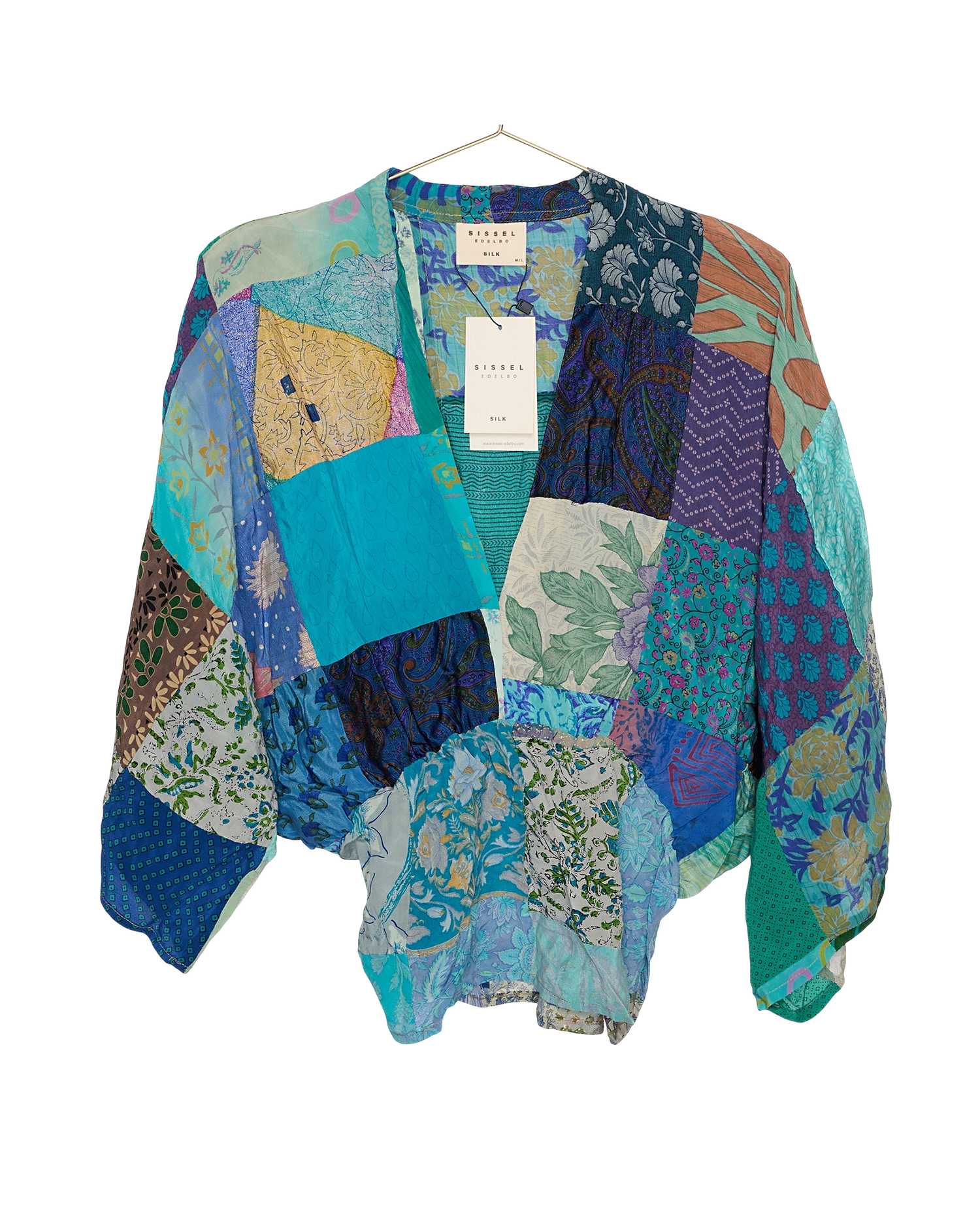Juno SILK Patchwork Top - No. 220