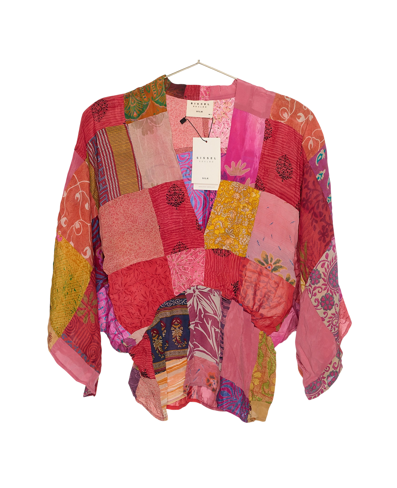 Juno SILK Patchwork Top - No. 258