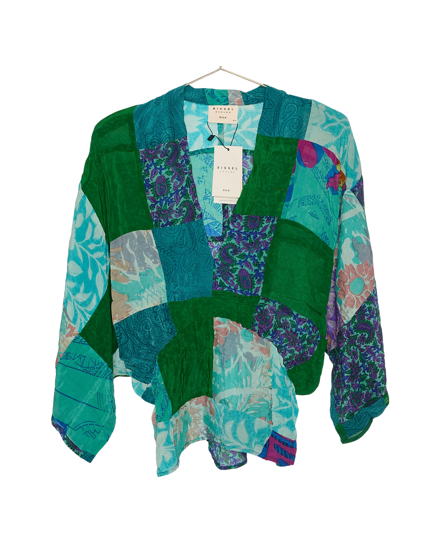 Juno SILK Patchwork Top - No. 267